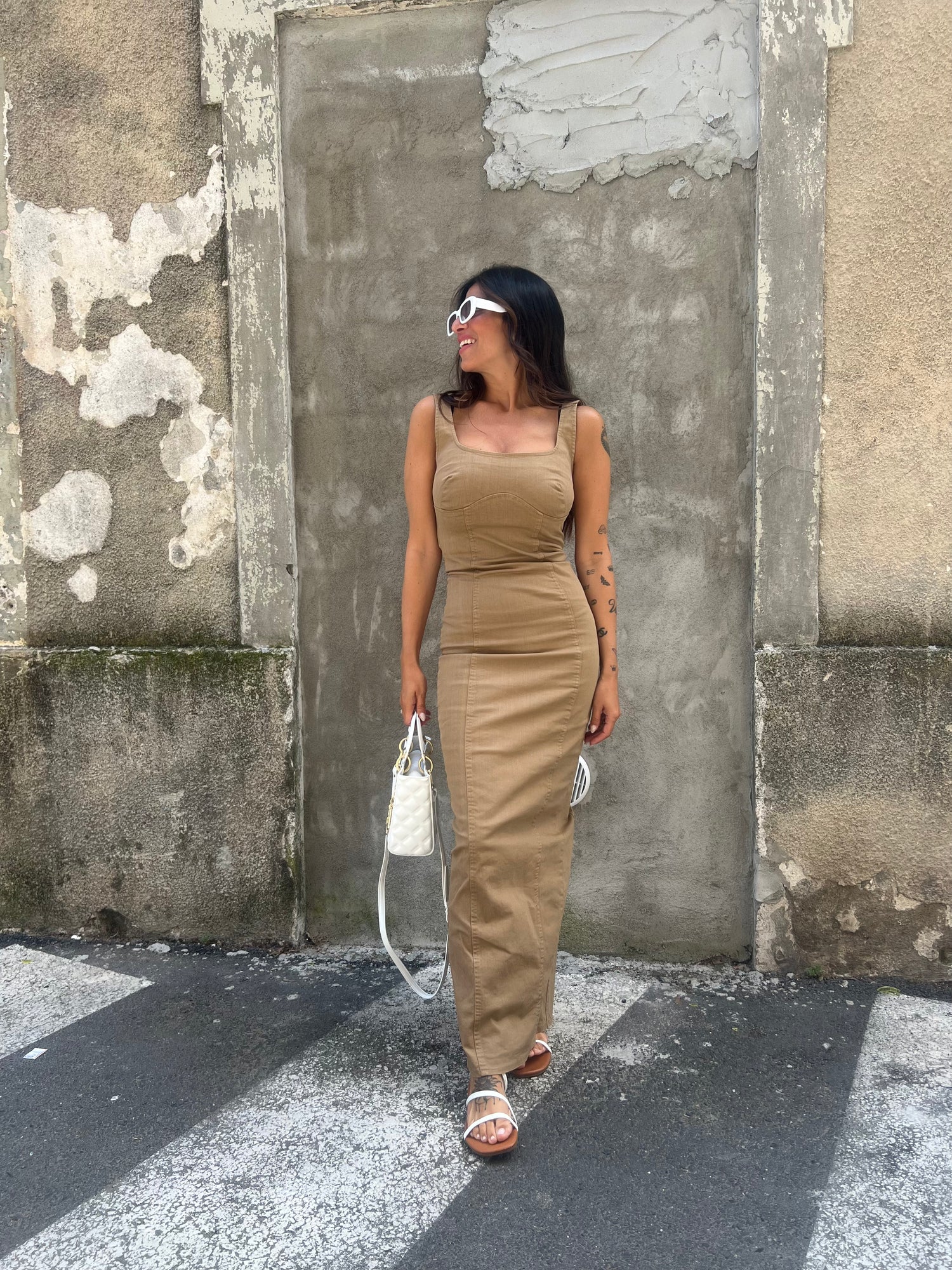 Abito lungo Denim LUMINA