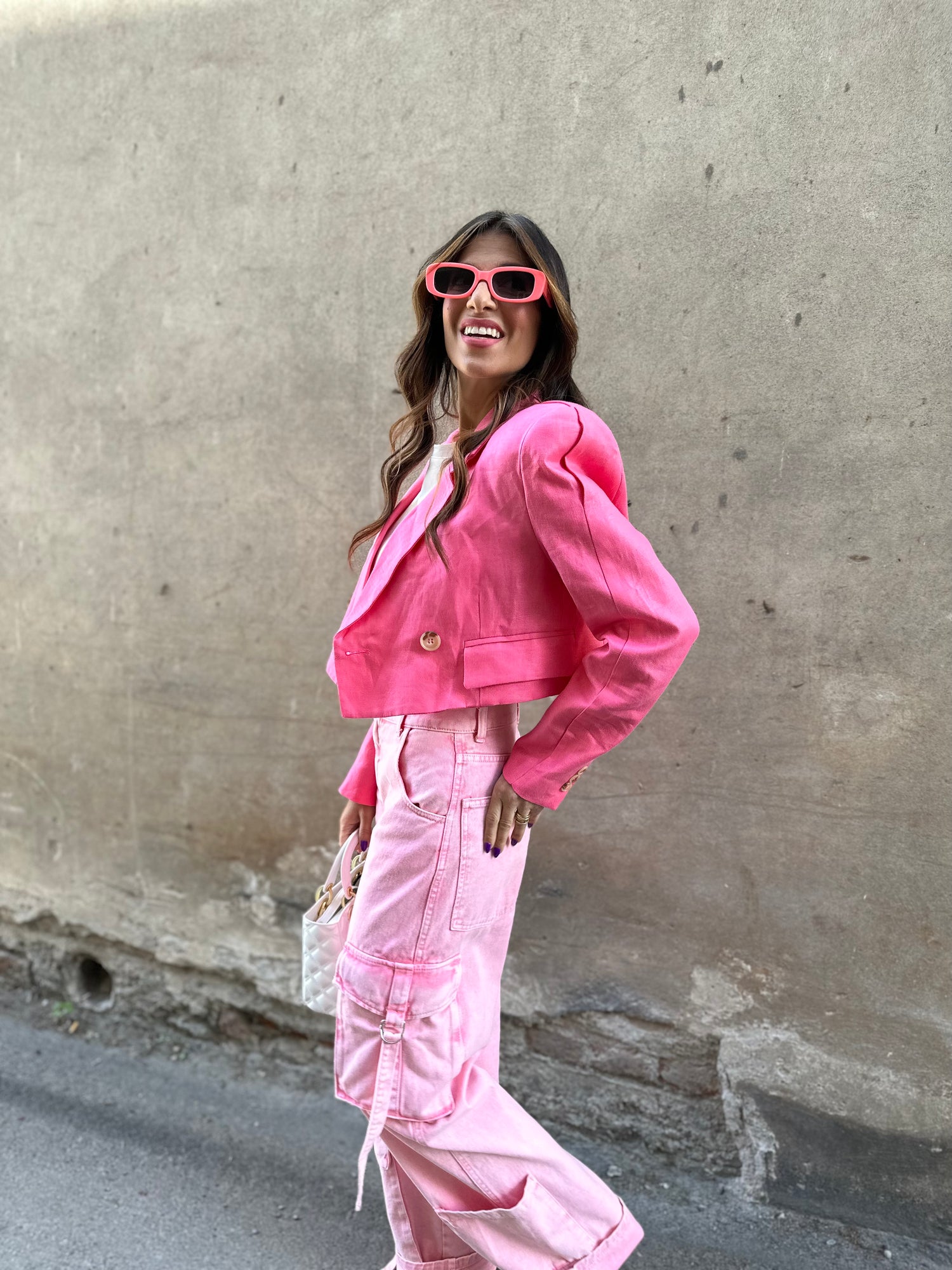 Blazer crop “Blogger” VICOLO