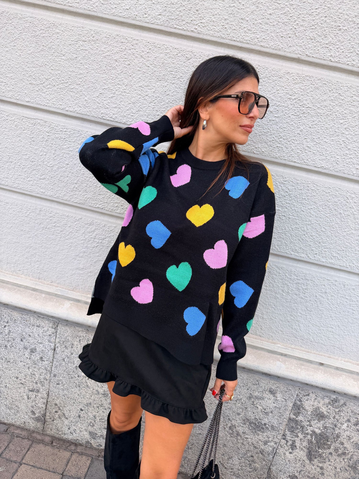 Maglione con stampa Candy COMPANIA FANTASTICA