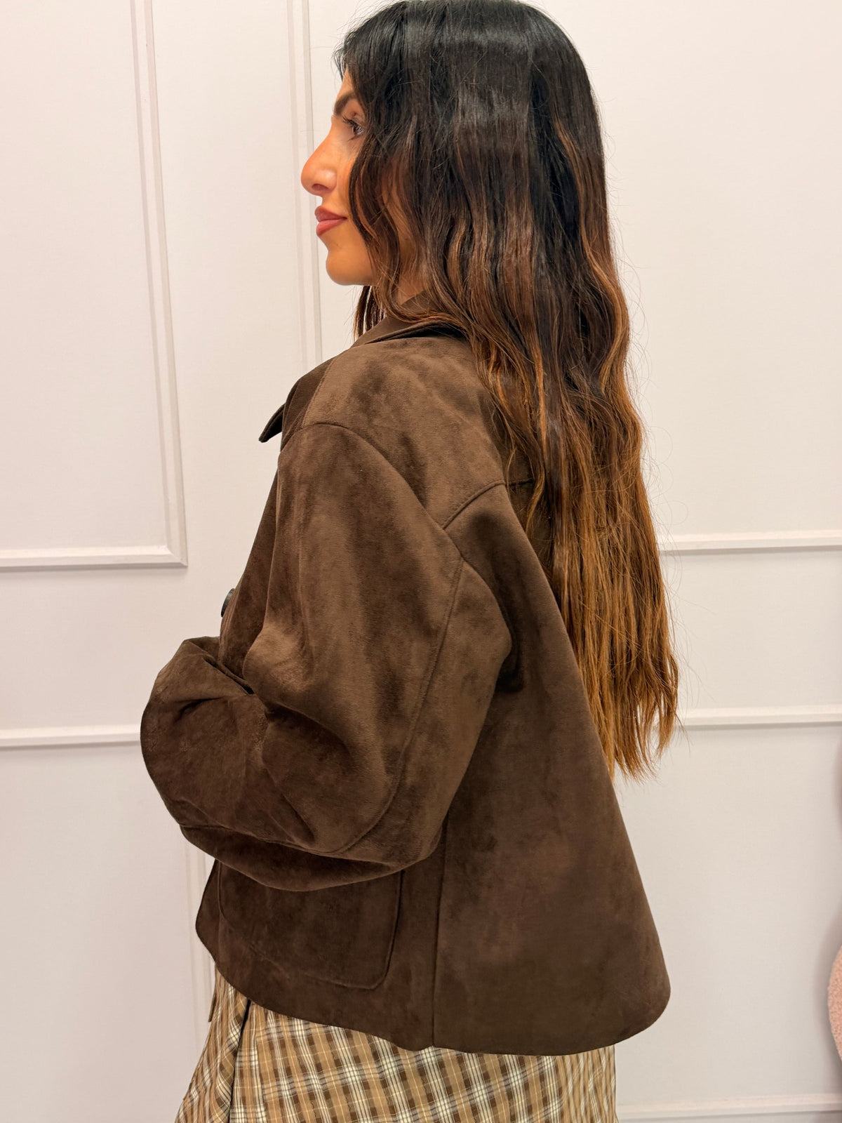 Giacca suede Luisa JJXX