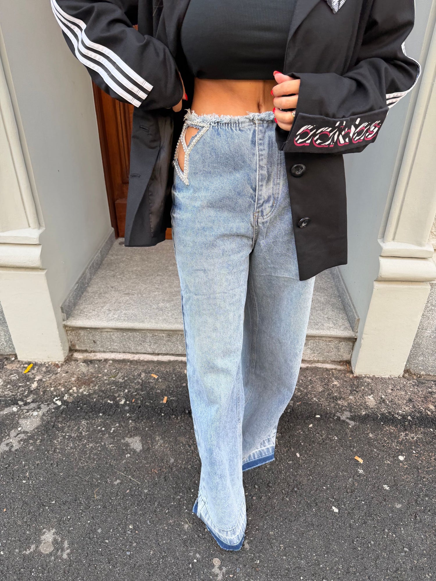 Jeans strass Stella LIP