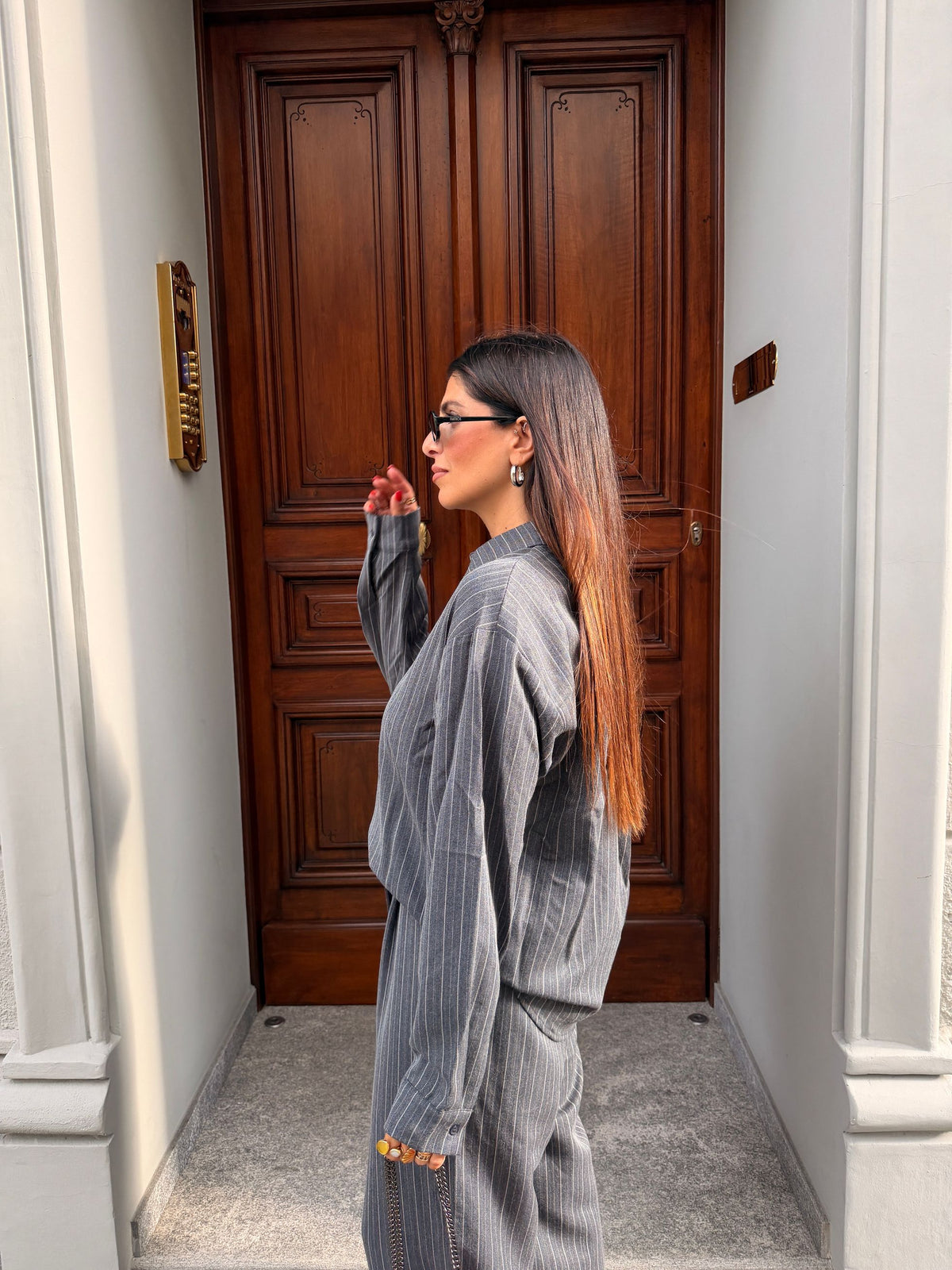 Camicia gessata COMPANIA FANTASTICA