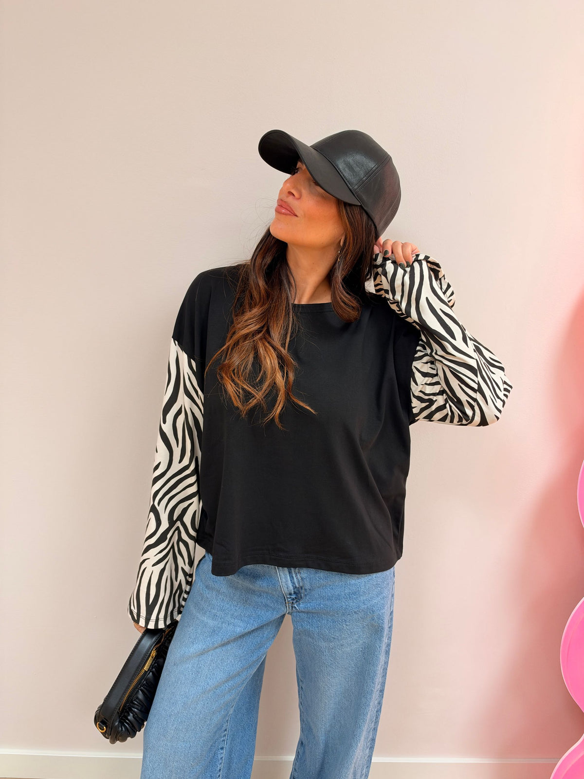 Maglia combinata Zoe Zebra HAVE ONE