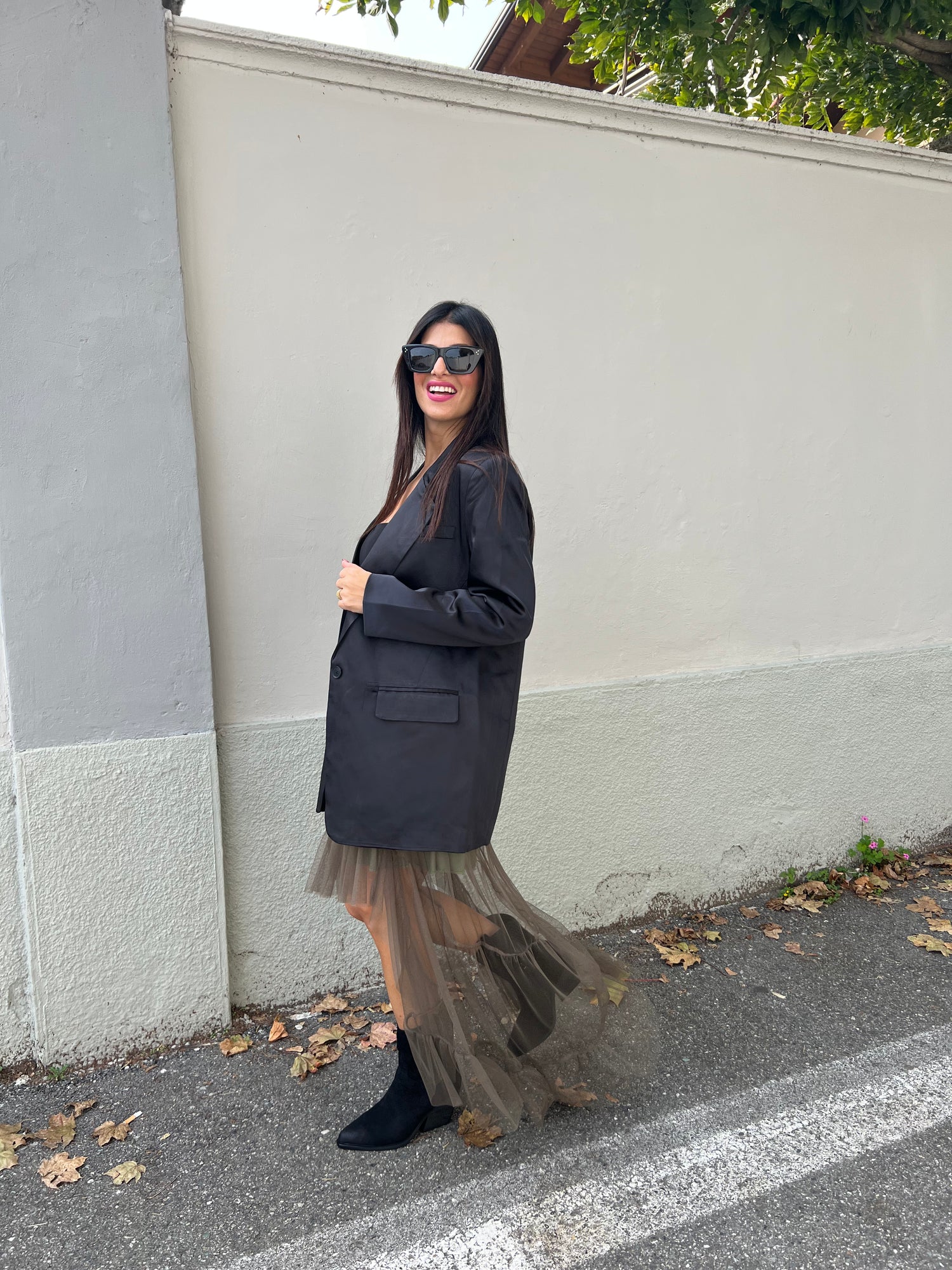 Blazer raso “Mayra” ONLY