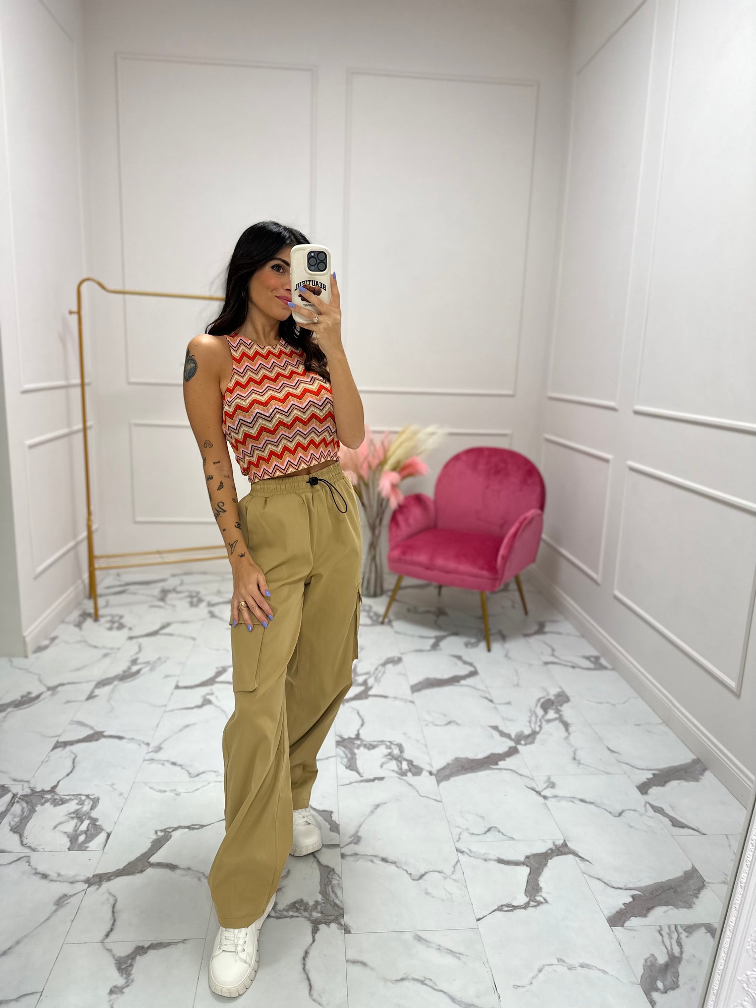 Pantalone cargo “Cashi” ONLY