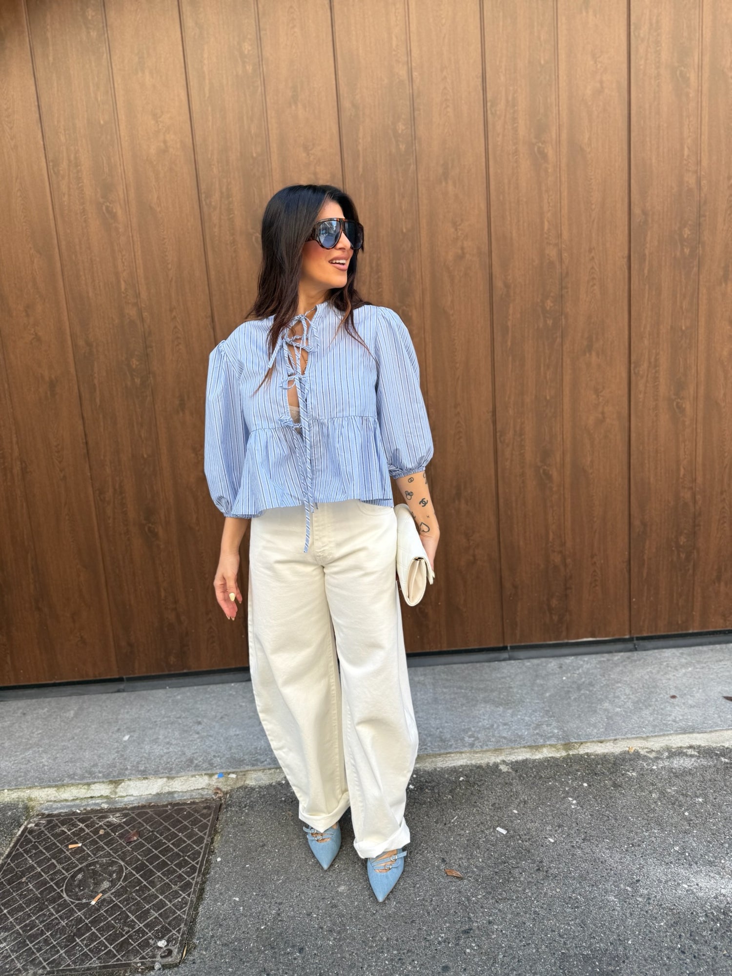 Blusa “Popeline” GLAMOROUS