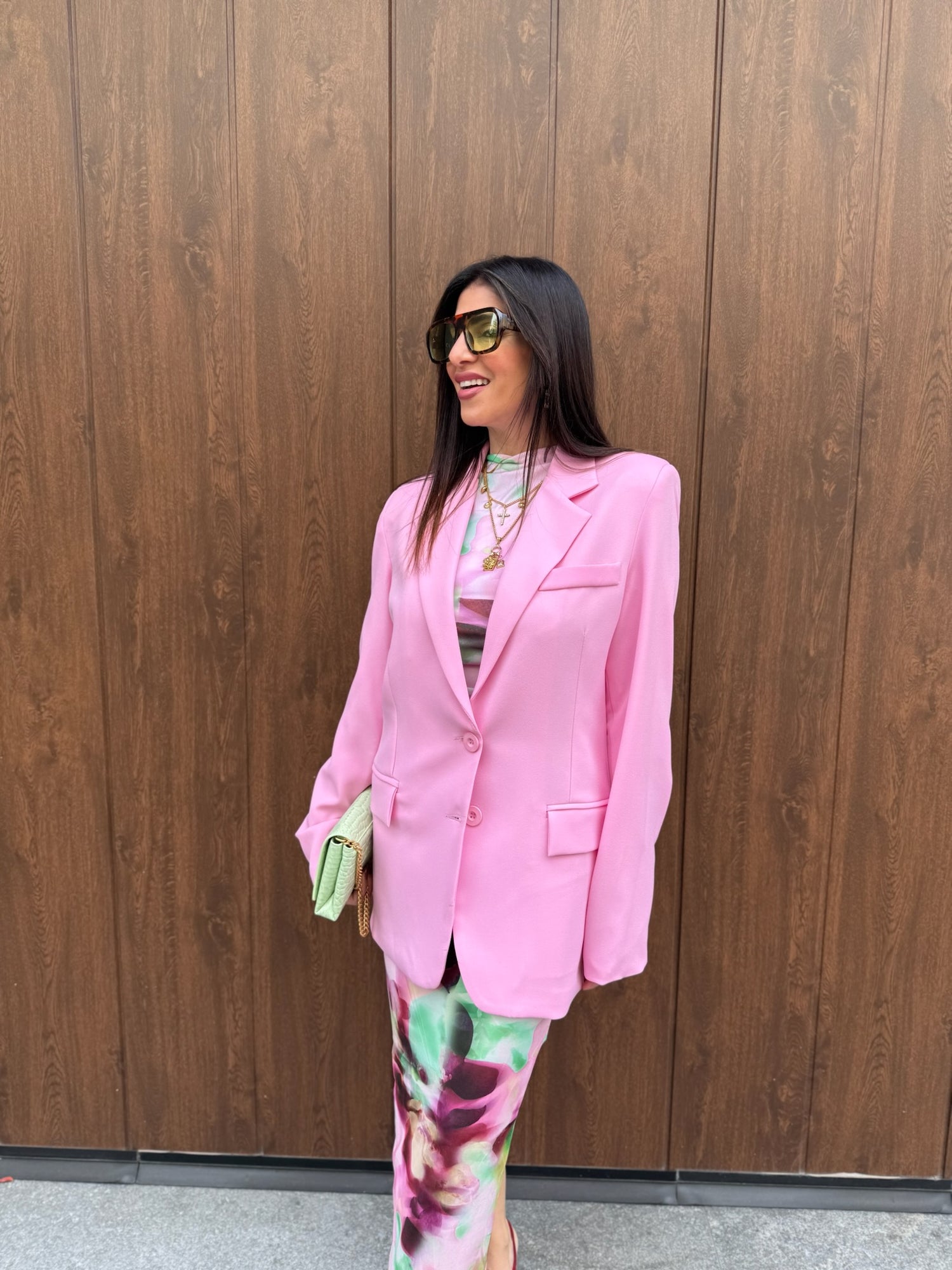 Blazer cut out “Barbie” LUMINA