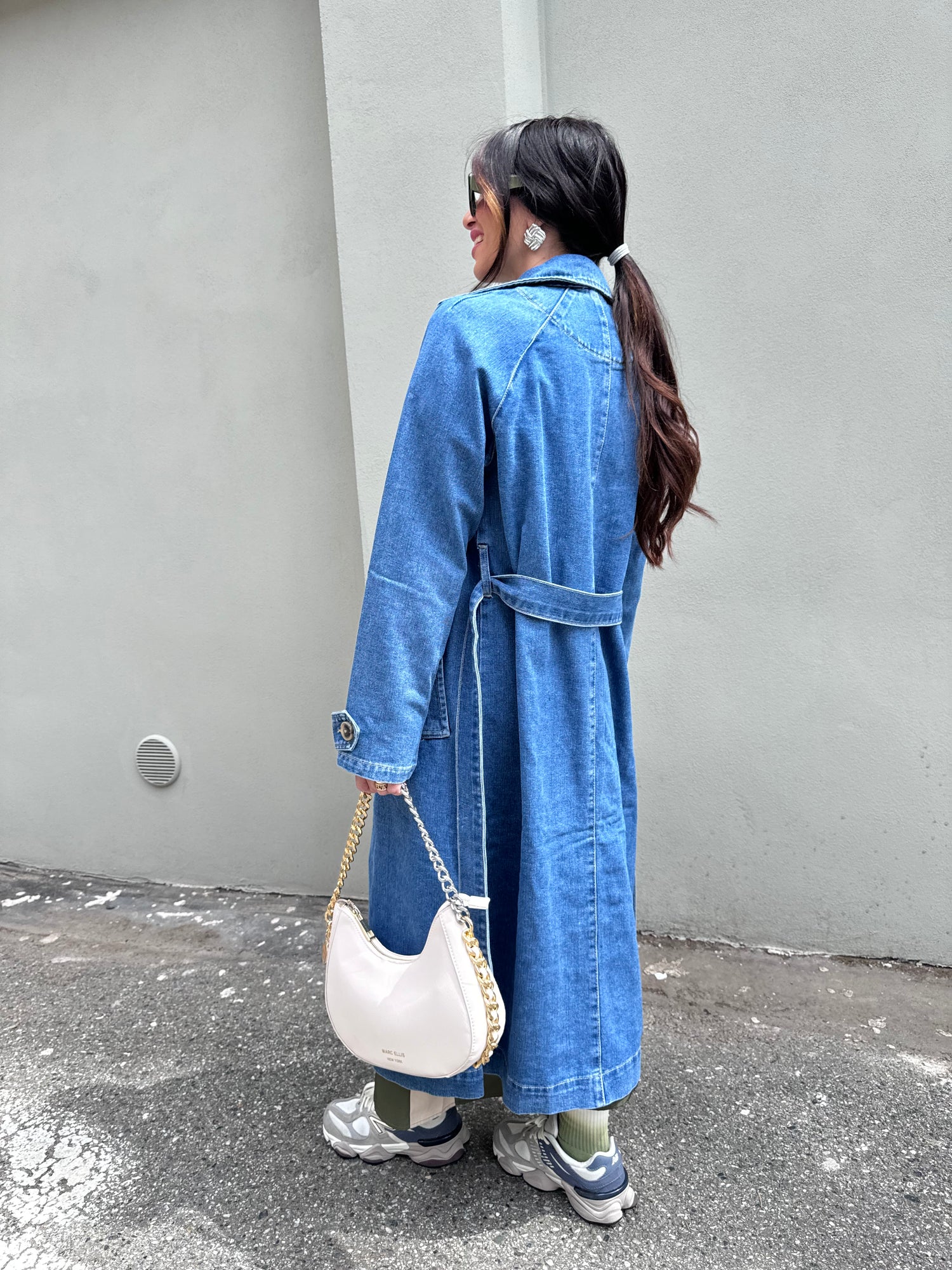 Trench in Denim “Malou” ONLY