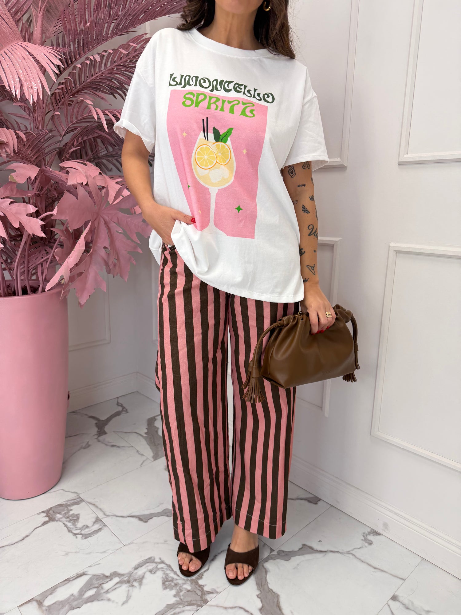 Pantalone cotone “Icecream” LIP