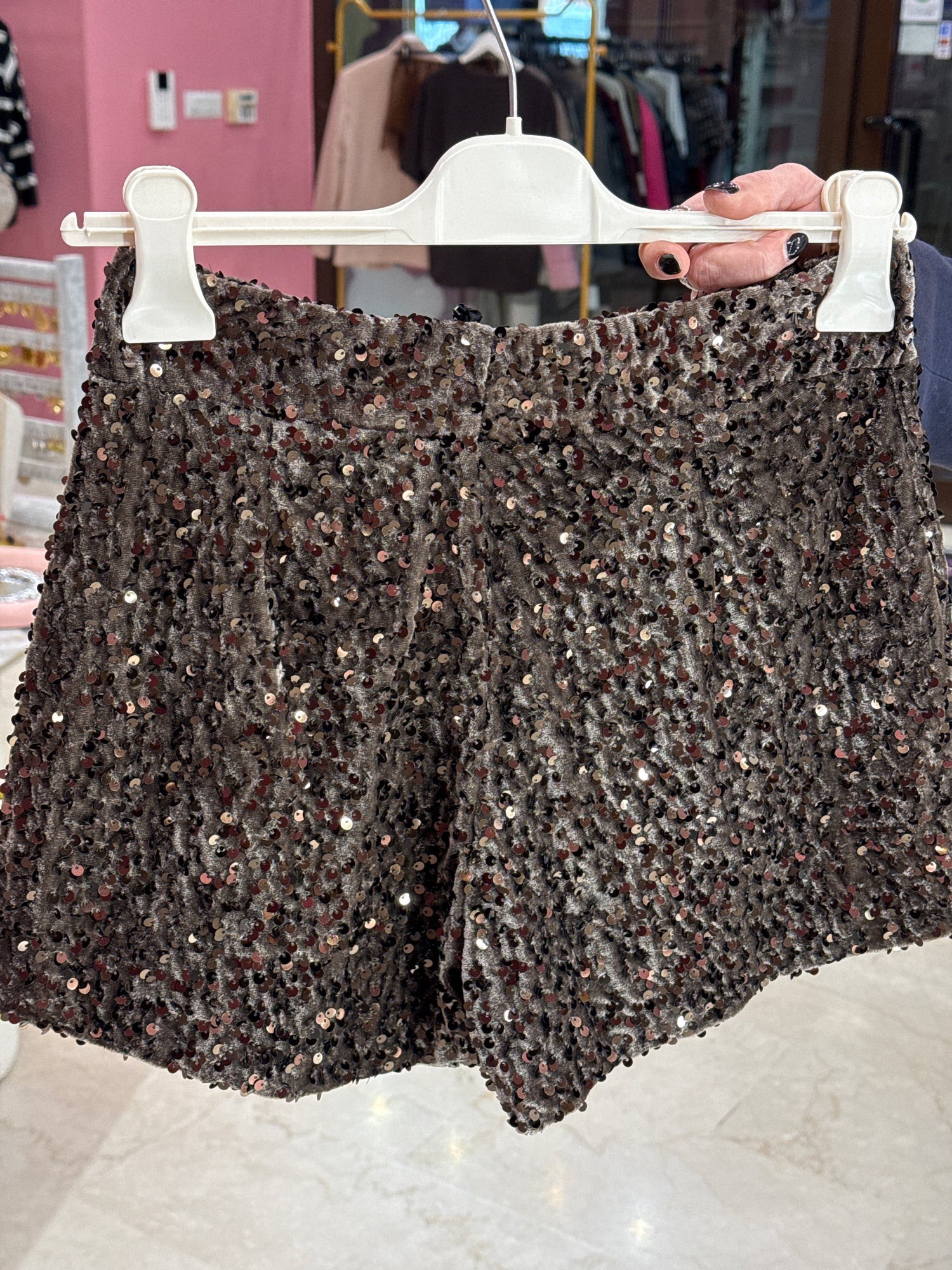 Shorts paillettes HAVE ONE