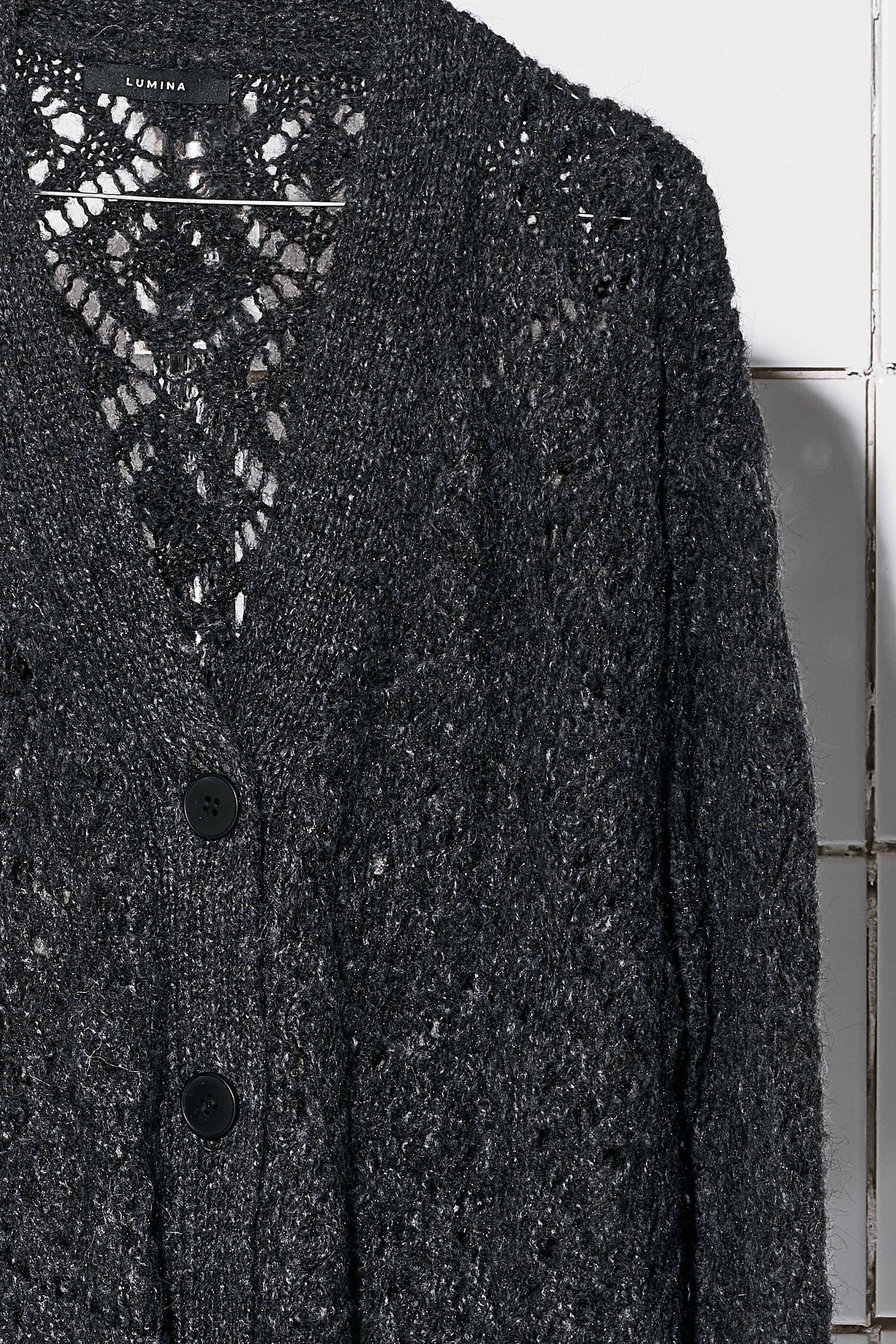 Cardigan traforato LUMINA