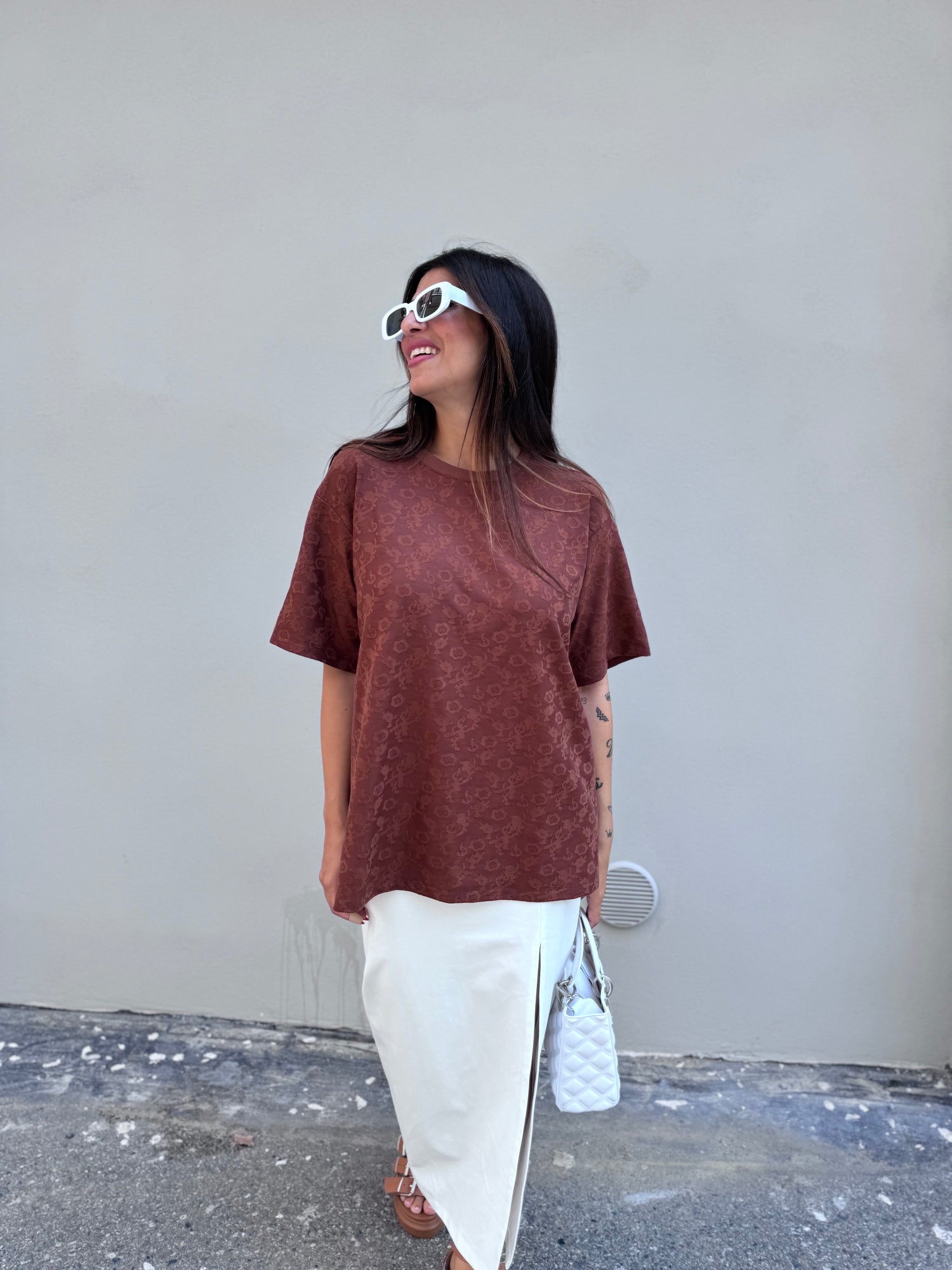 T-shirt over “Alissa” LUMINA
