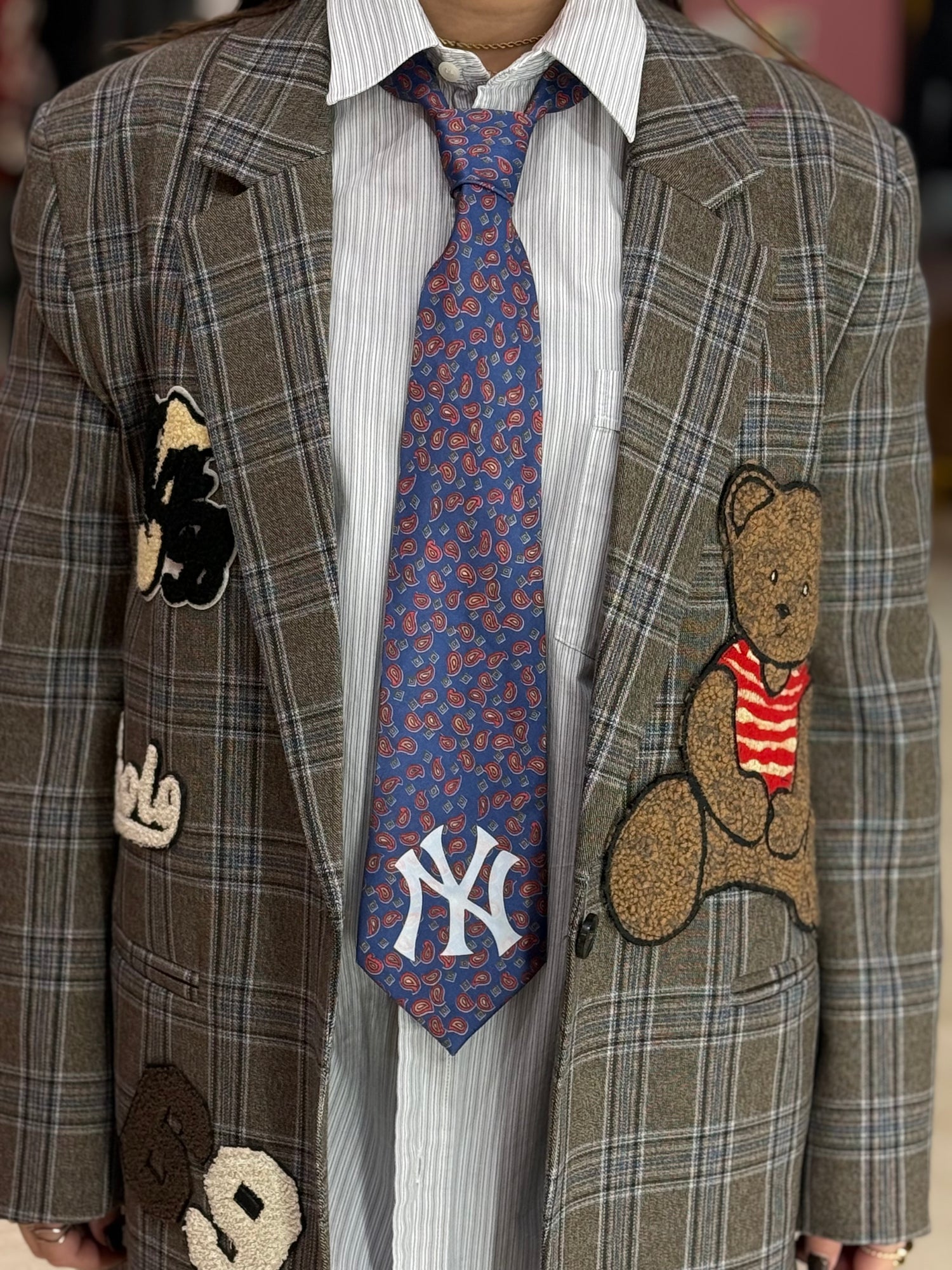 Cravatta vintage “NY” LIP