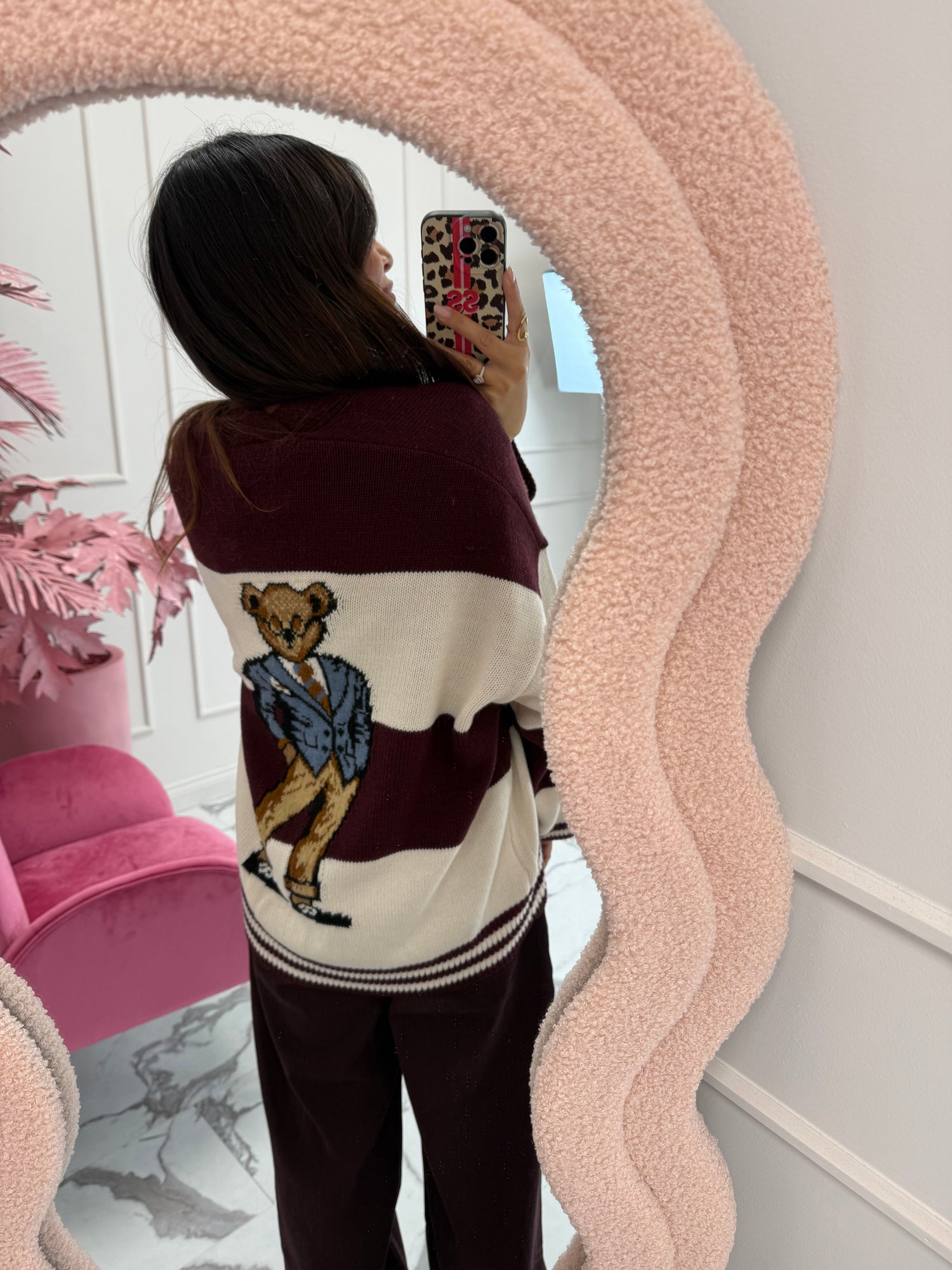 Cardigan over “Teddy” HAVE ONE