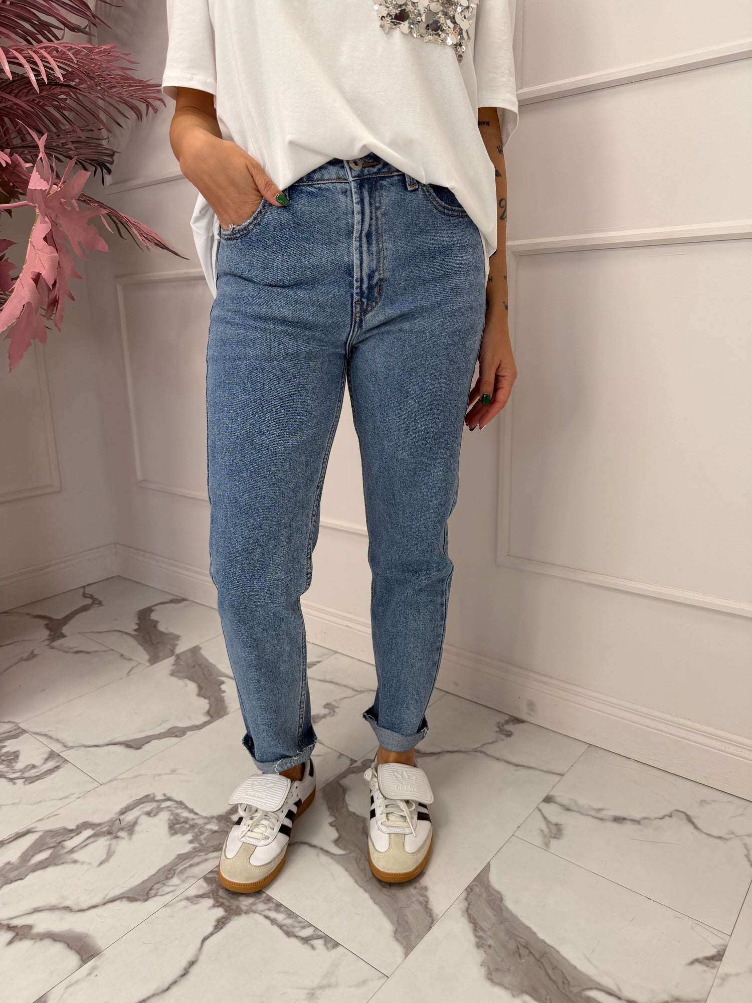 Jeans mum fit “Emily” ONLY