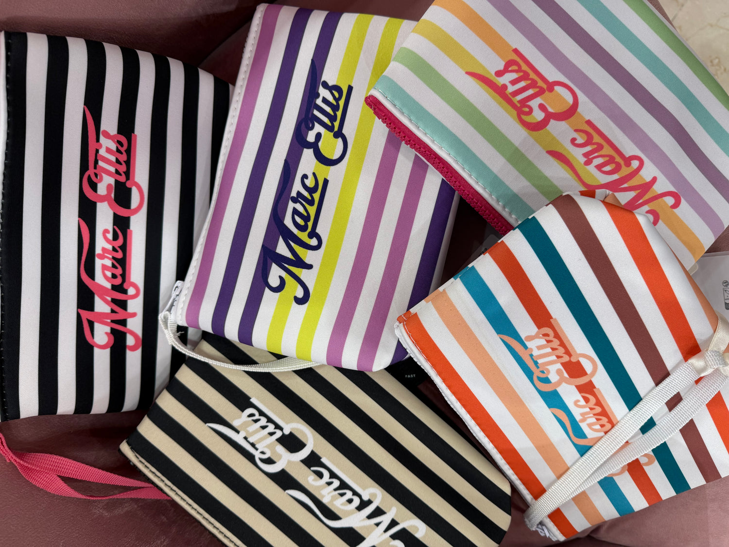 Pochette “Buby Stripes” MARC ELLIS