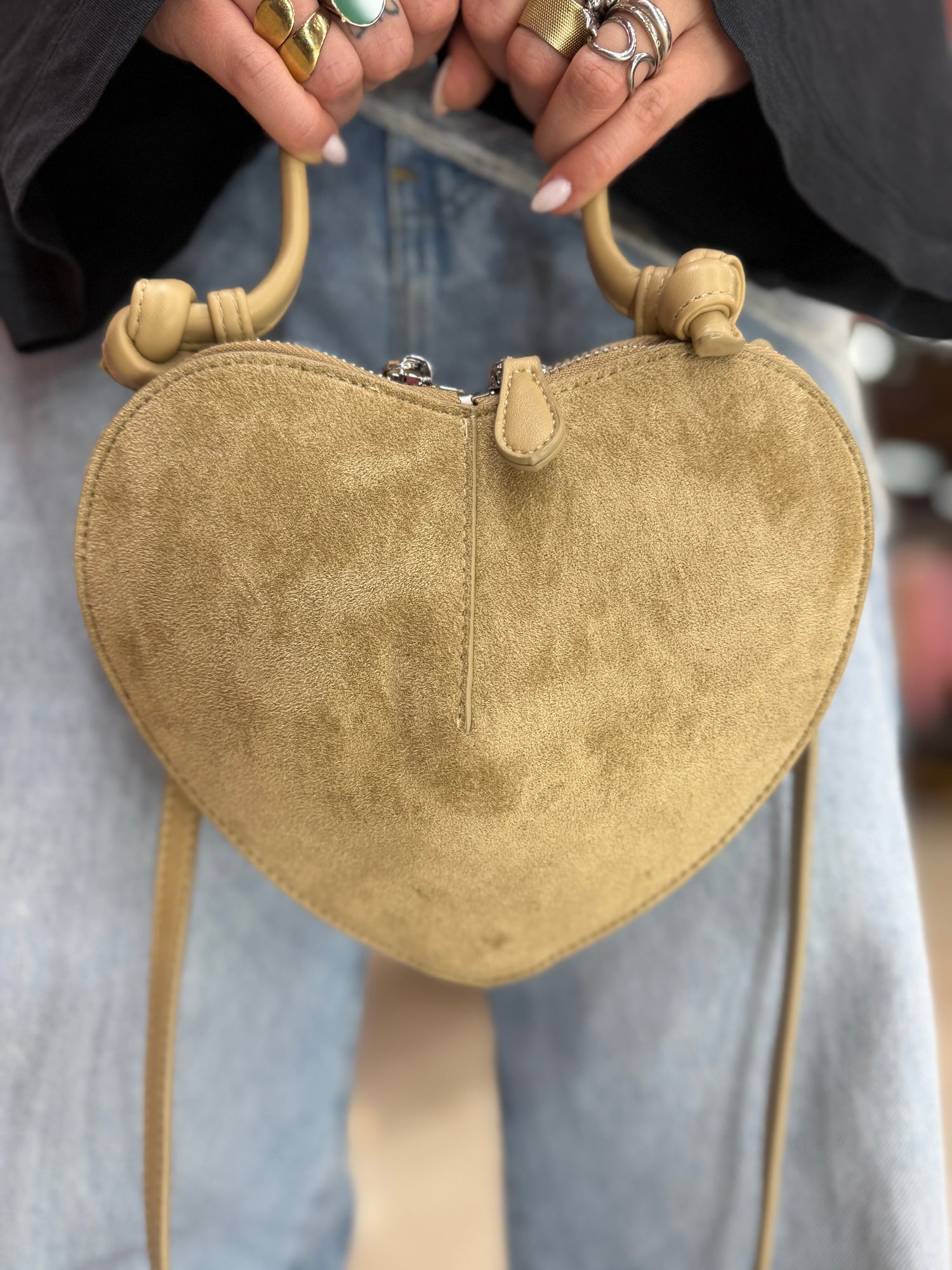 Borsa suede “Little Heart” LIP