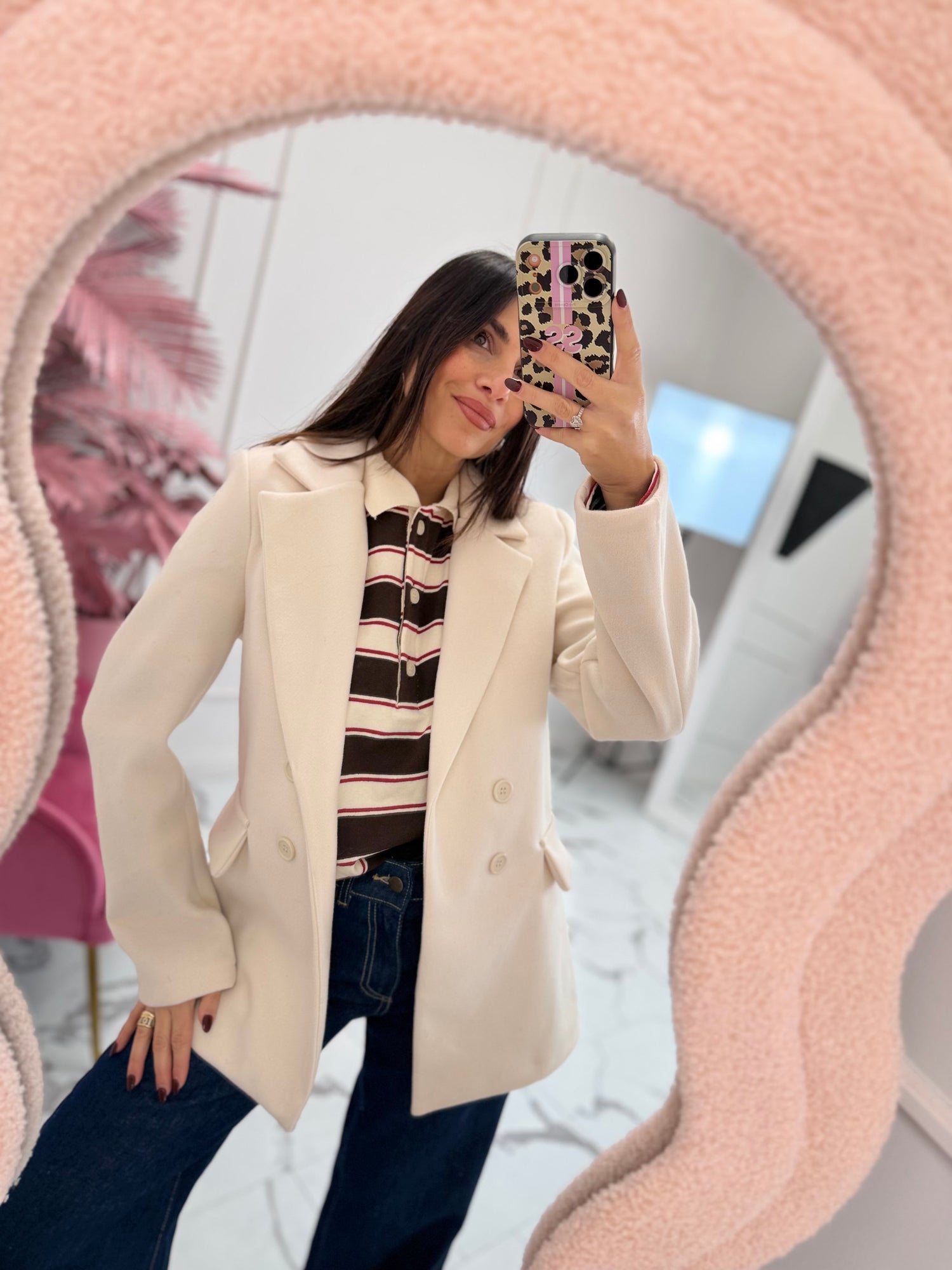 Blazer coat over LIP