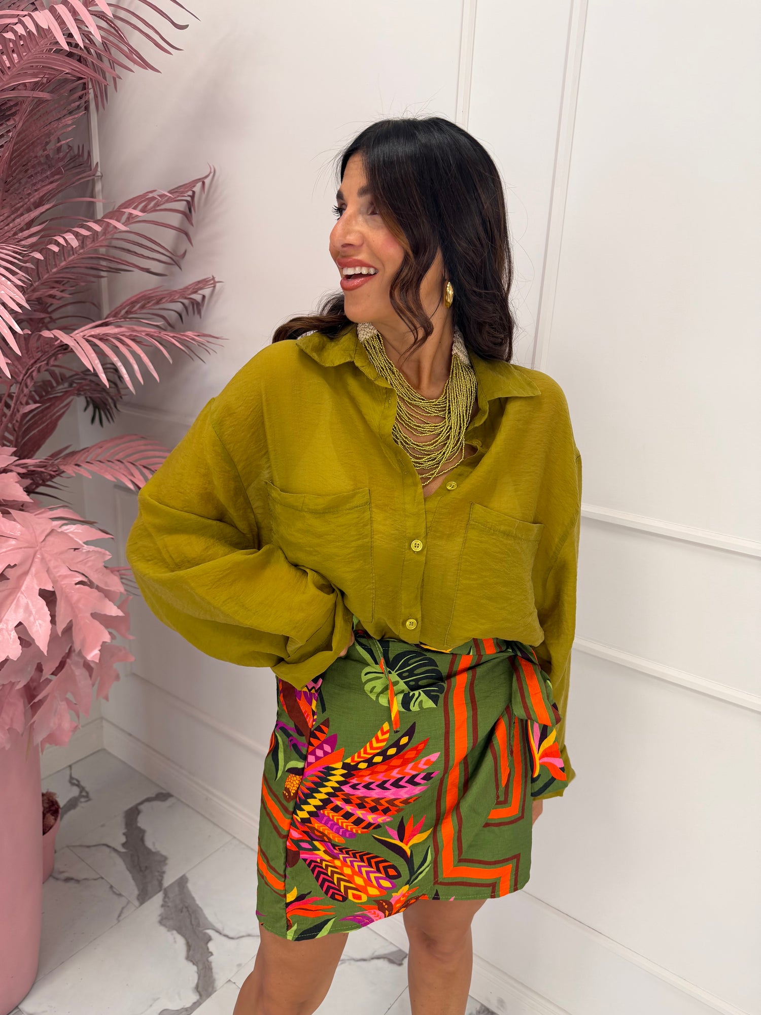 Gonna pareo “Tropical green” LIP