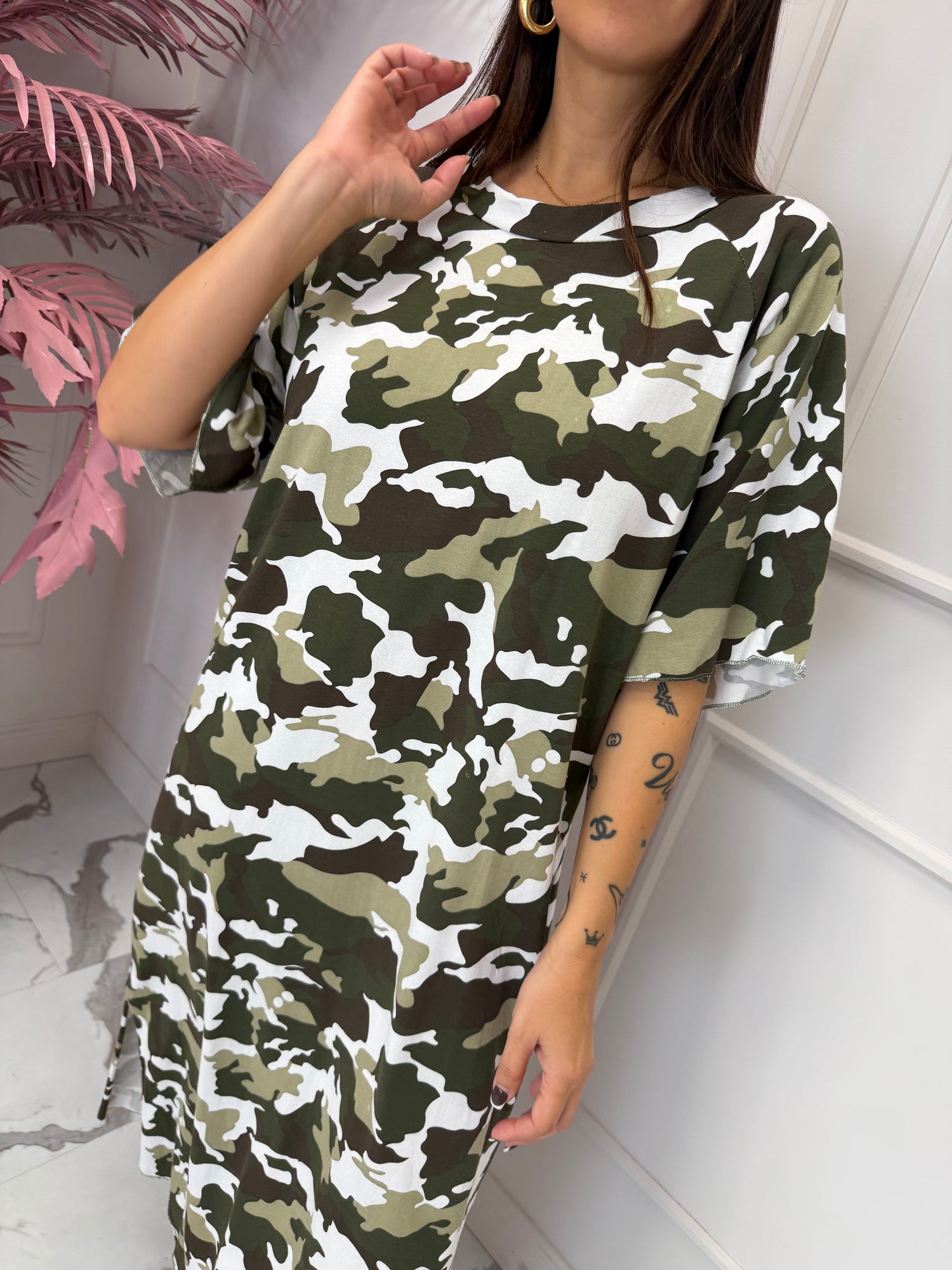Maxi abito “Camouflage” LIP
