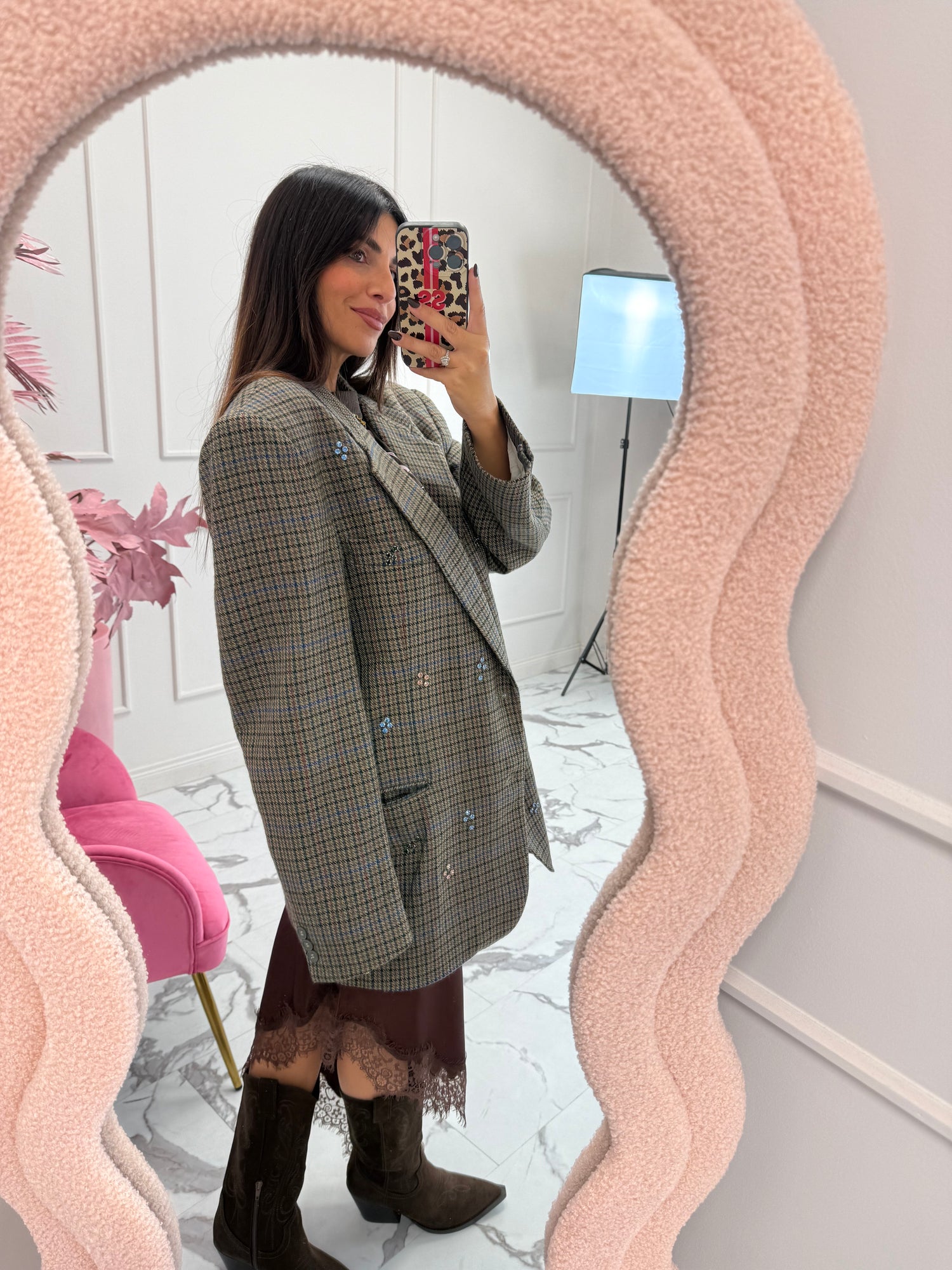 Blazer vintage “Flower” VICOLO