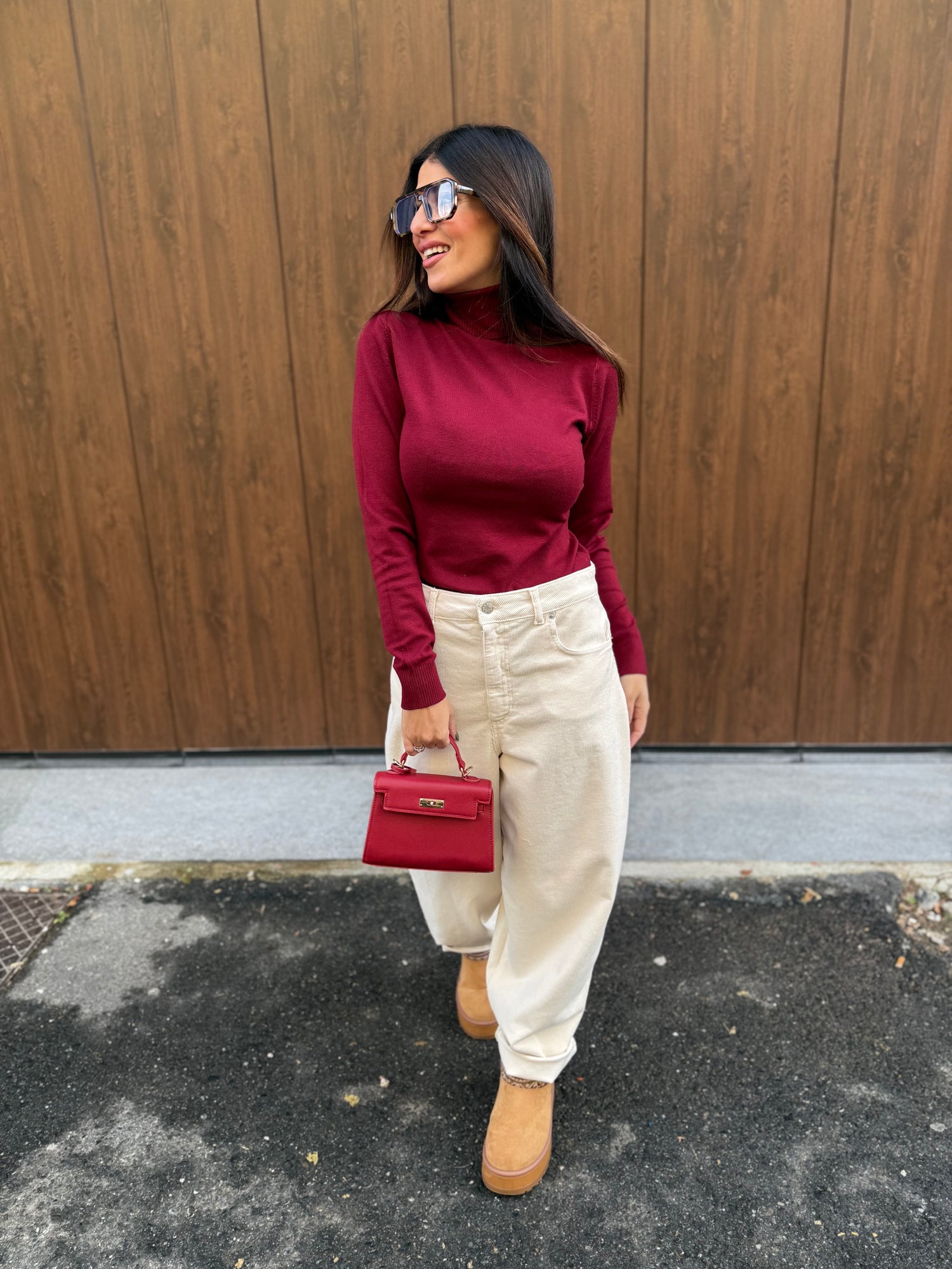Pantalone balloon velluto “Barbara” HAVE ONE