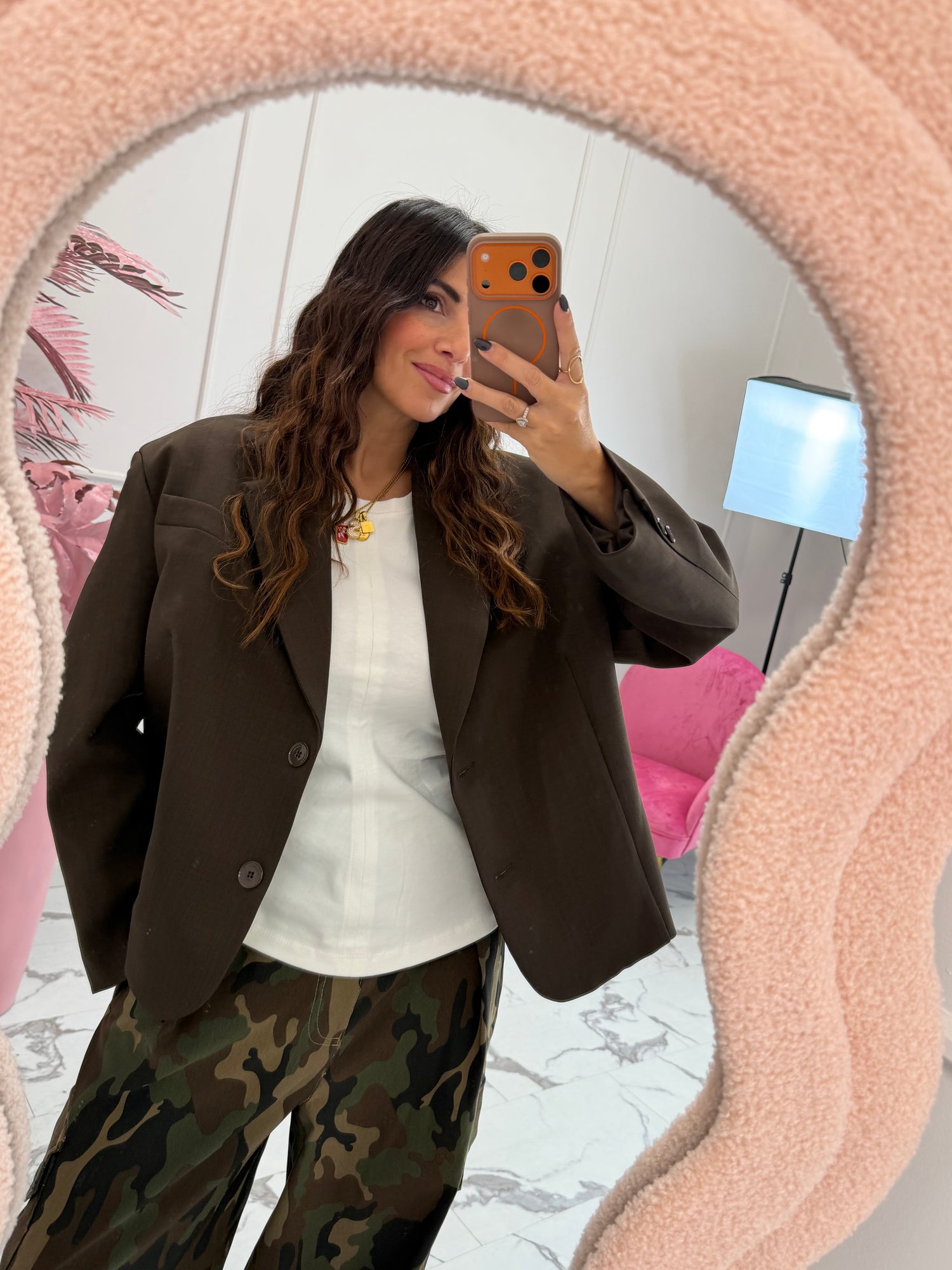 Blazer over cropped “Luna” VICOLO