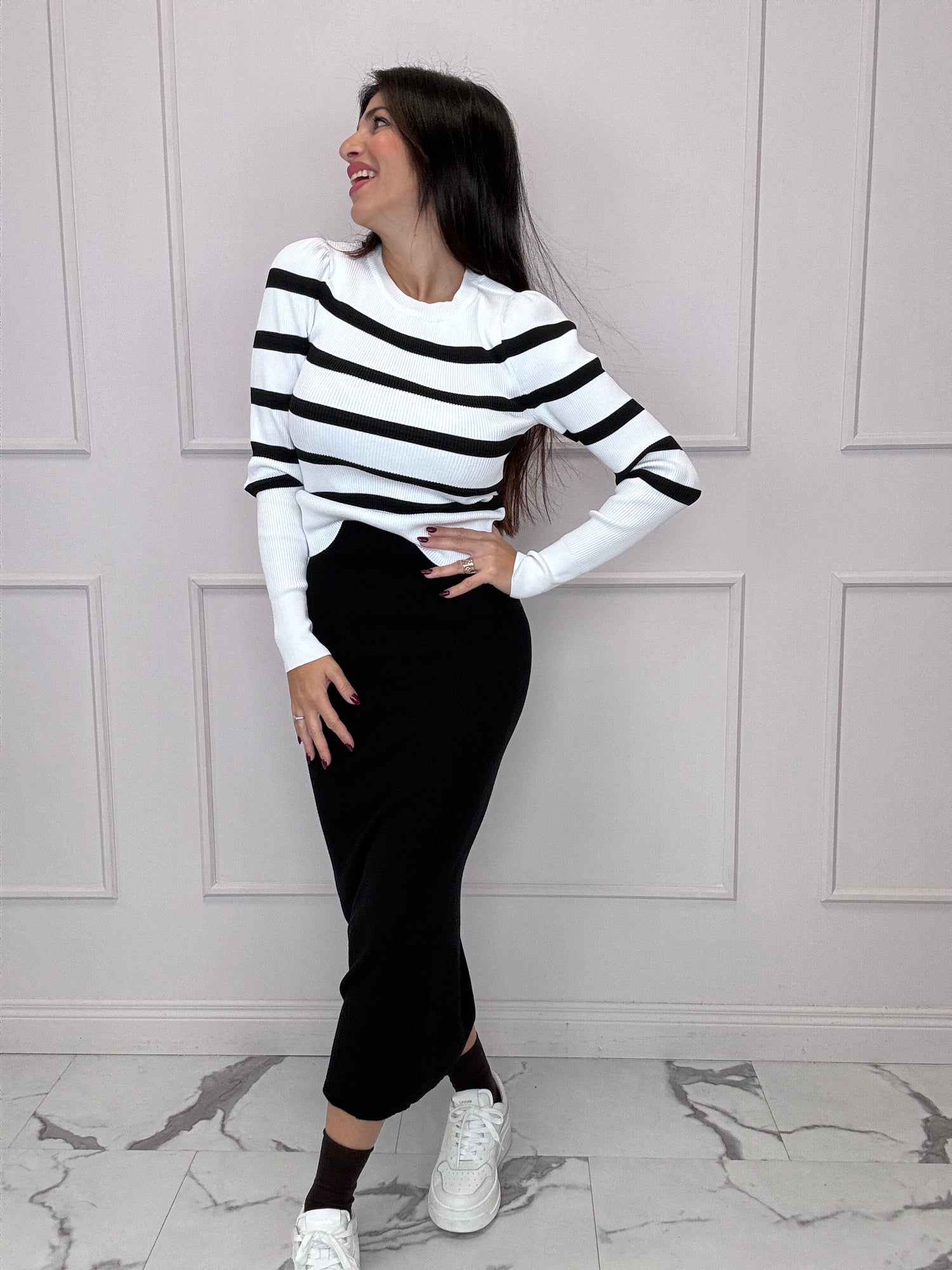 Gonna in maglia tubino LIP