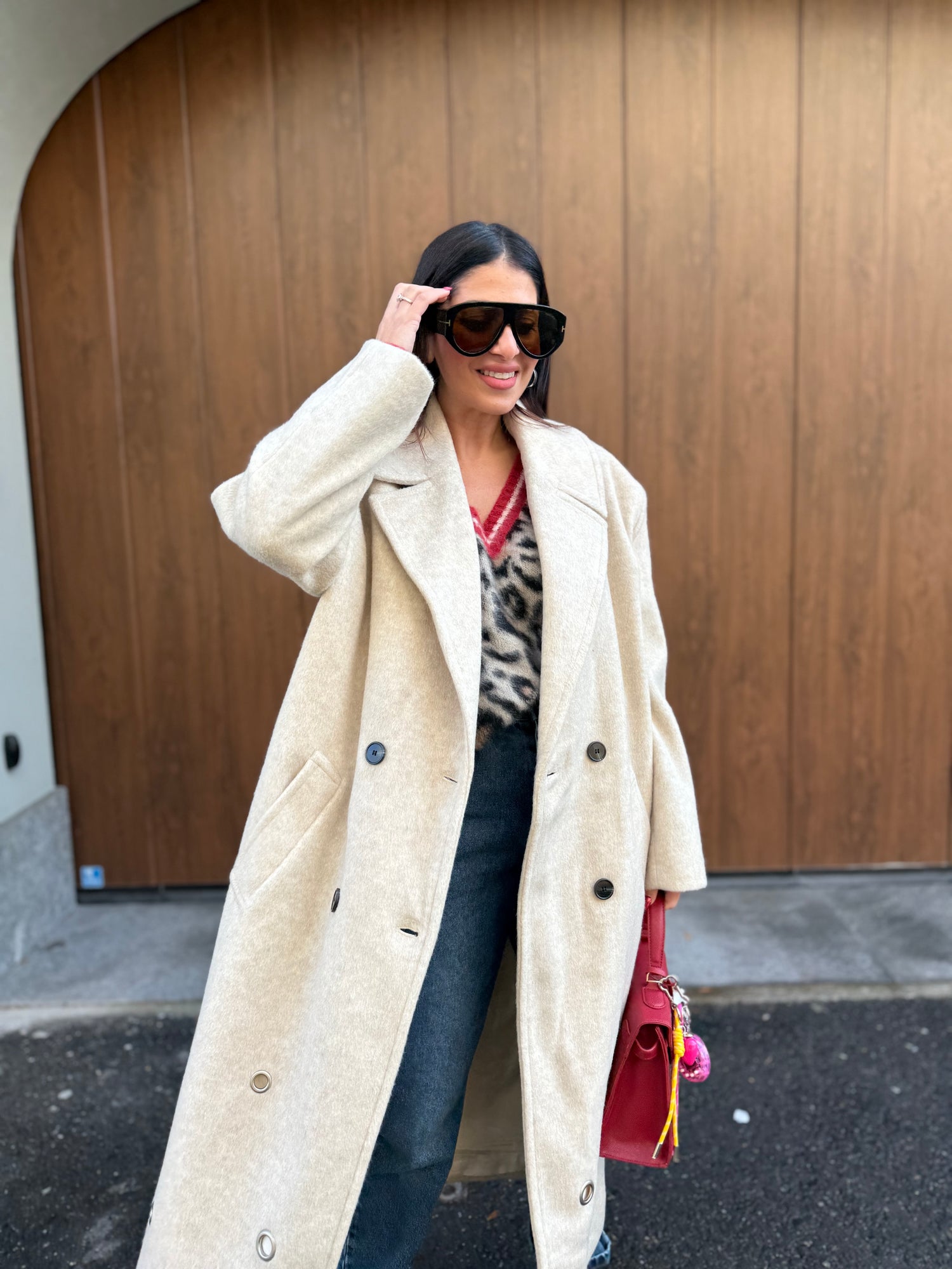 Cappotto misto lana “Helena” LUMINA
