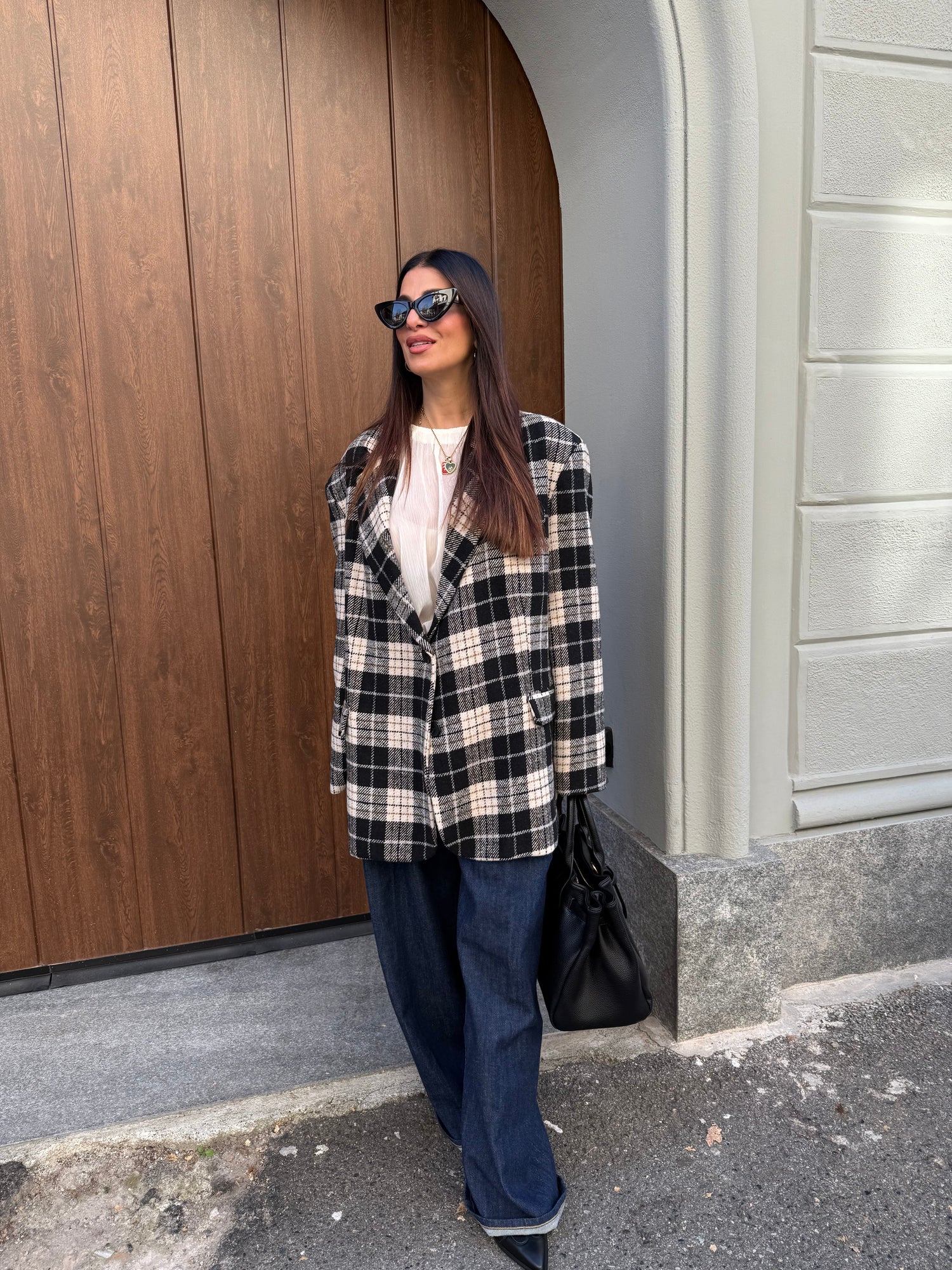 Blazer coat over “British” LUMINA