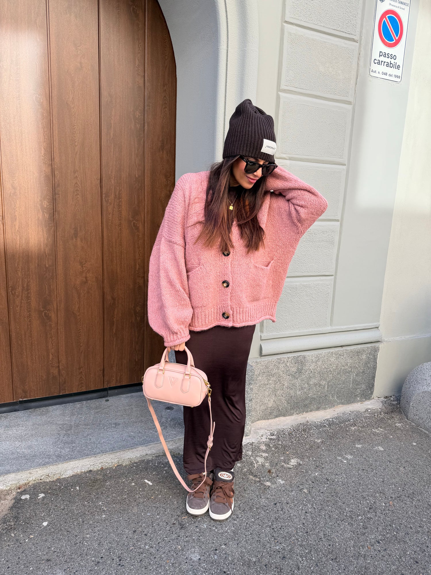 Cardigan in maglia bottoni HAVE ONE