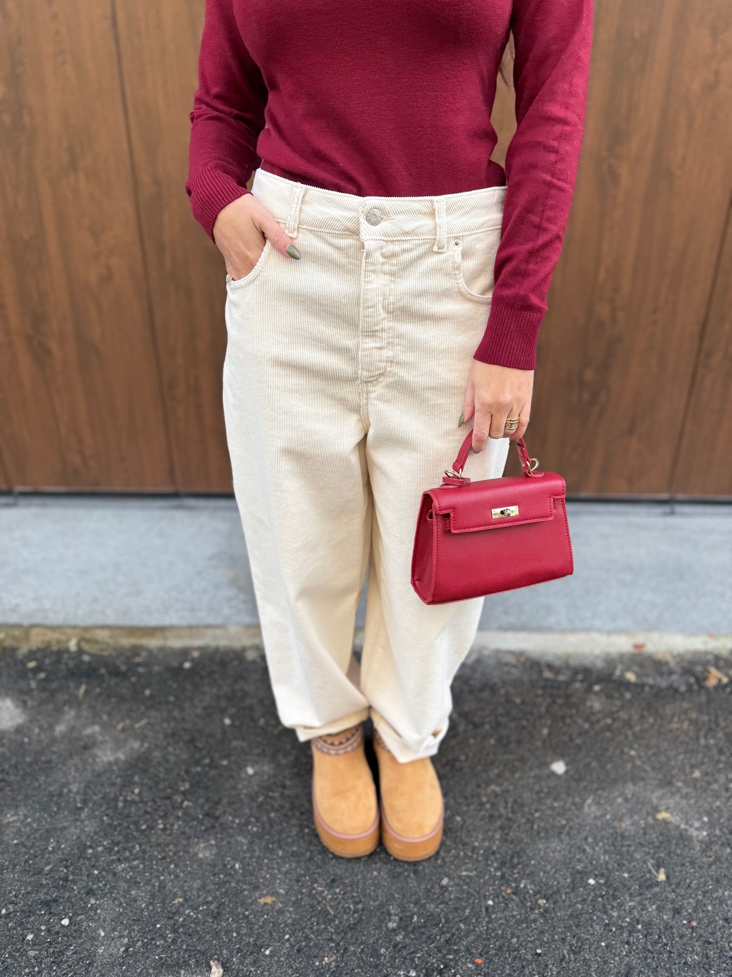 Pantalone balloon velluto “Barbara” HAVE ONE