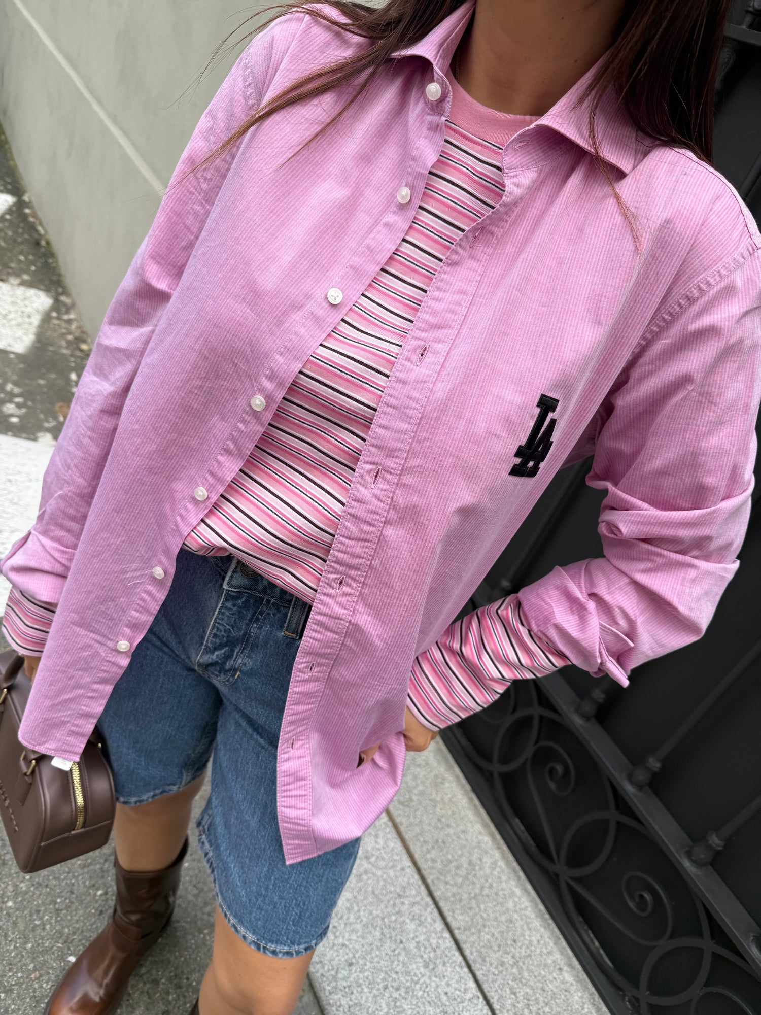 Camicia over “Pink LA” VICOLO