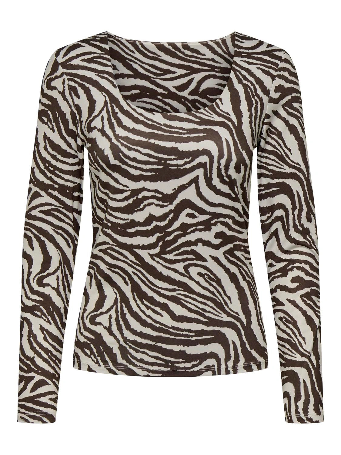 Maglia “lone” animalier ONLY