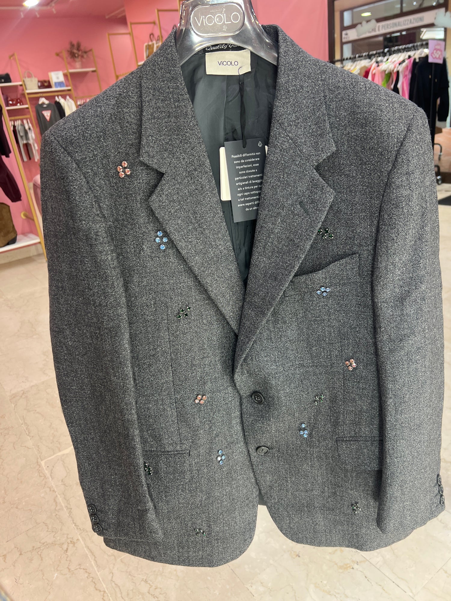 Blazer vintage “Flower” VICOLO