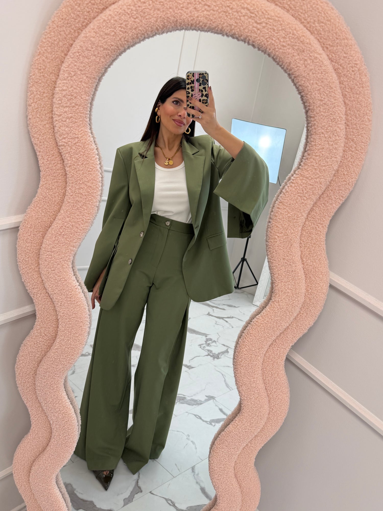 Pantalone palazzo tailleur  “Diletta” VICOLO