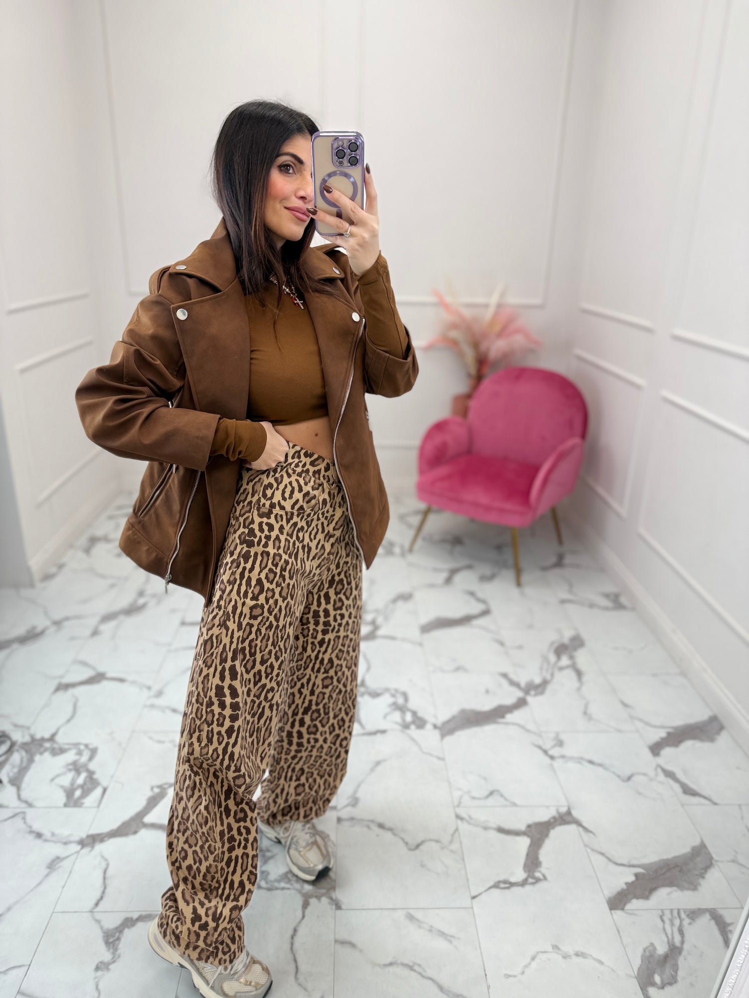 Jeans Balloon “Leopard” LUMINA