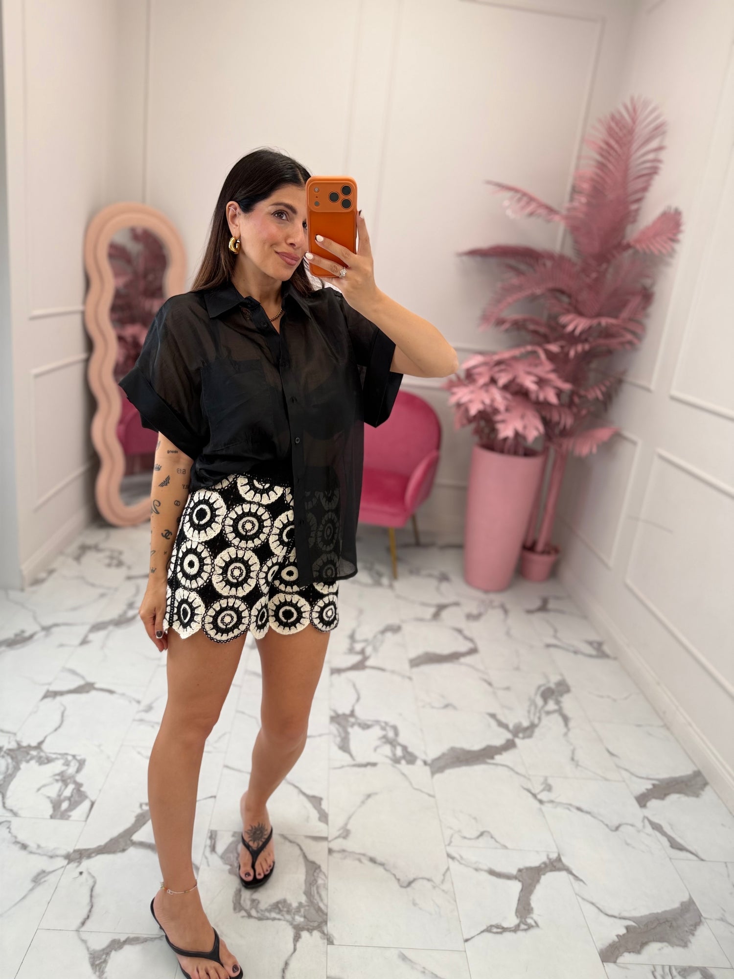 Camicia manica corta “Diletta” LIP