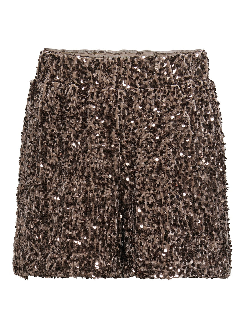 Shorts paillettes “Confidence” ONLY