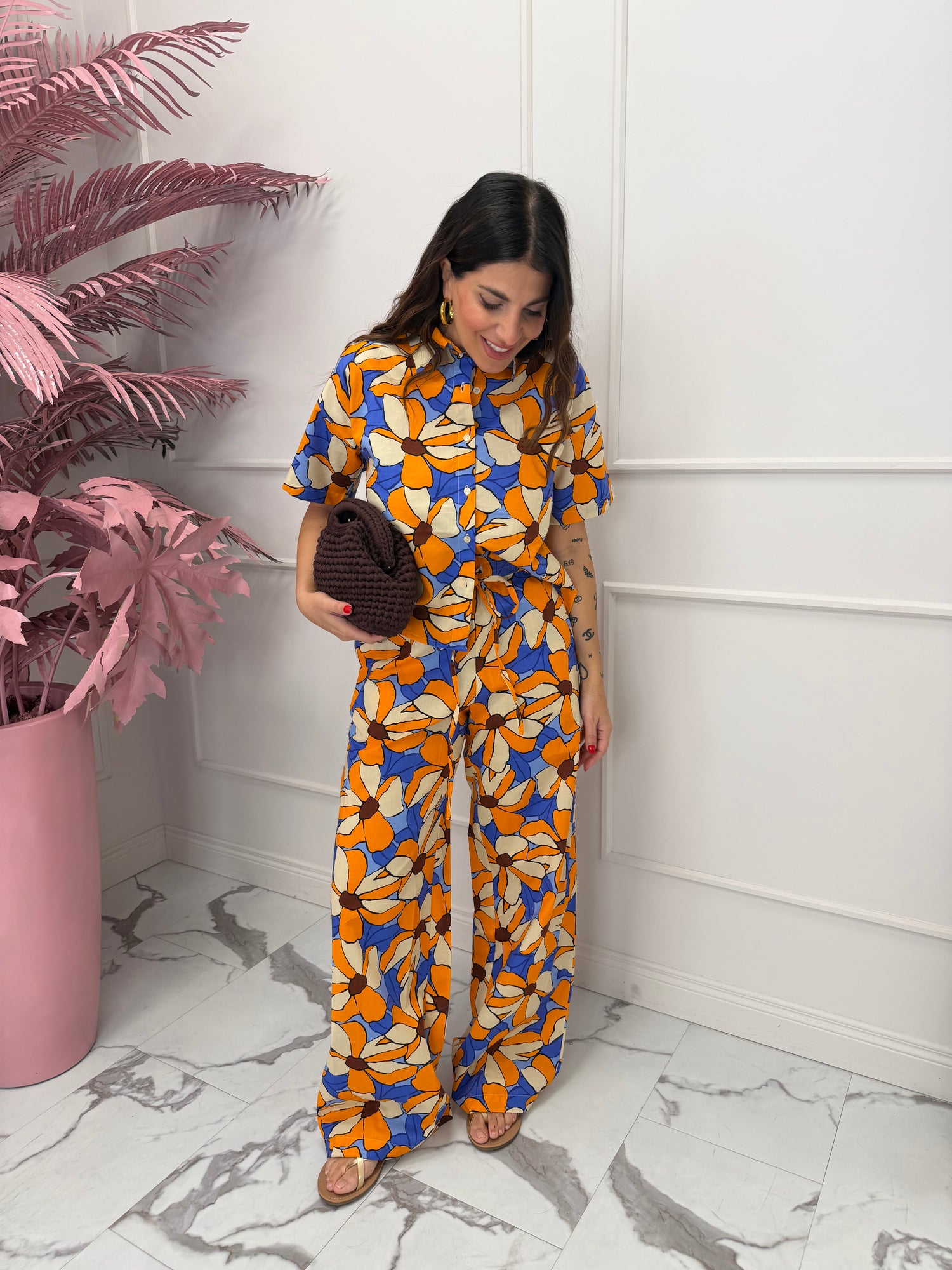 Camicia maniche corte “SunFlower” COMPANIA FANTASTICA
