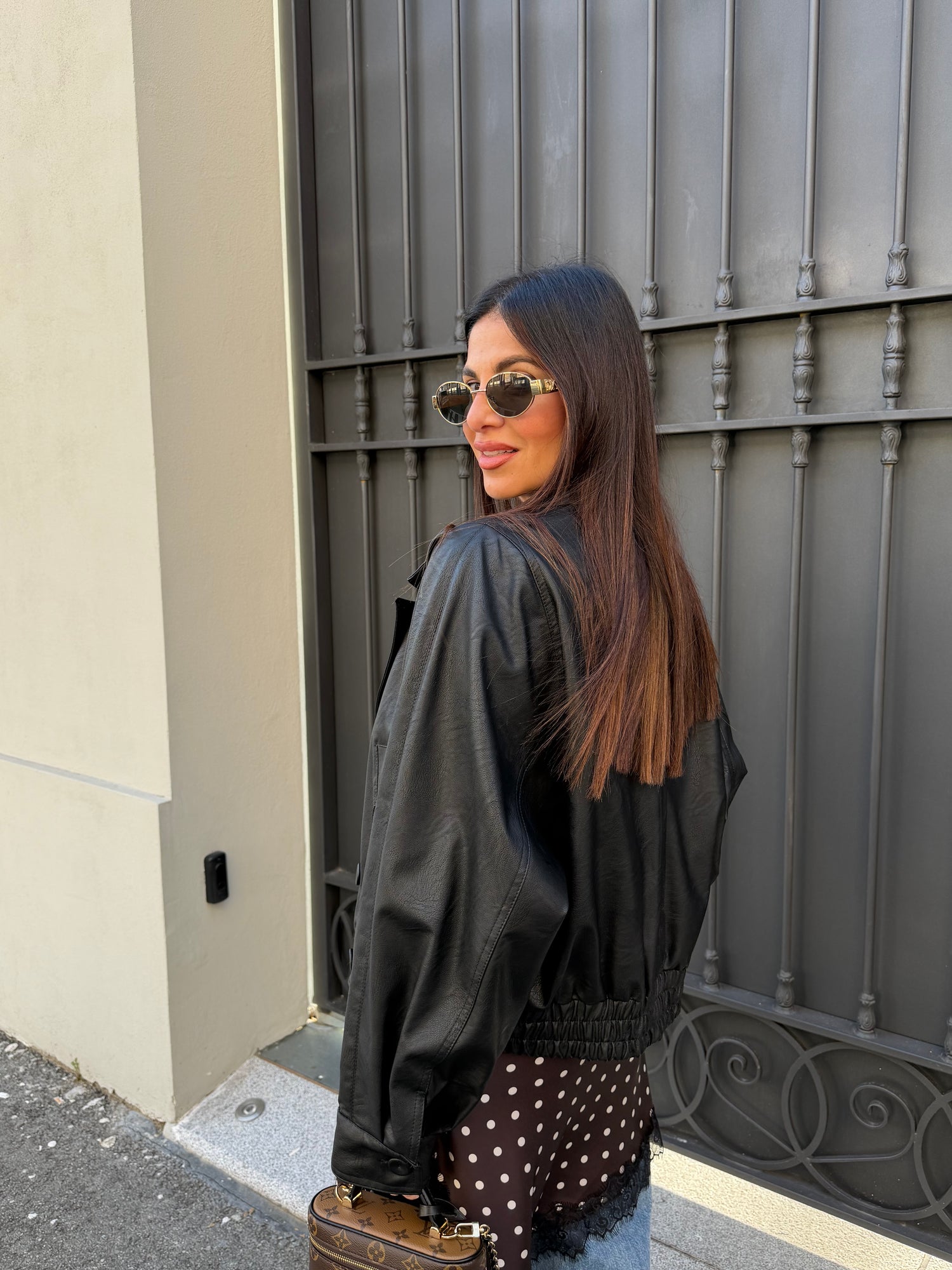 Bomber ecopelle HAVE ONE