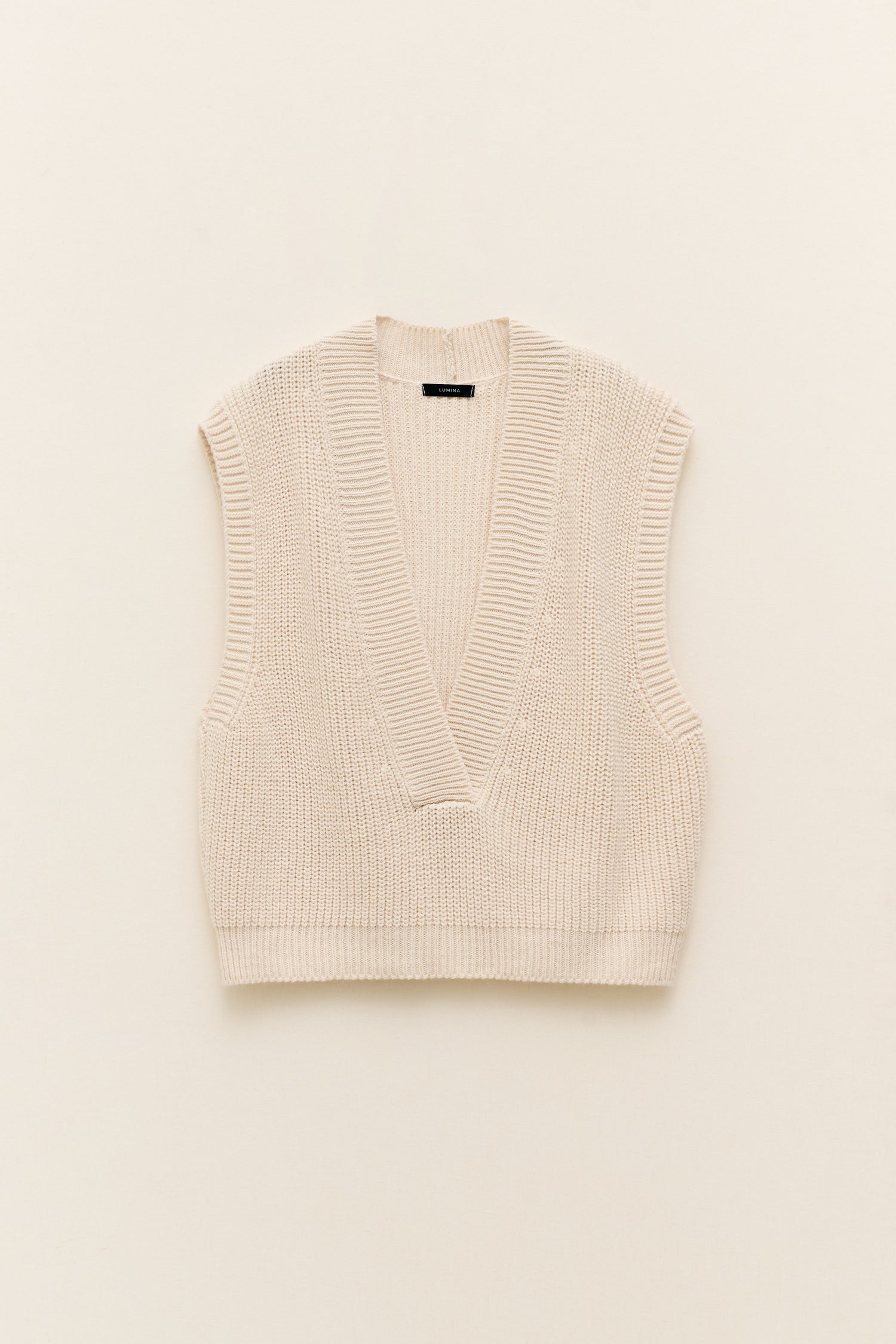 Gilet in maglia “Cara” LUMINA