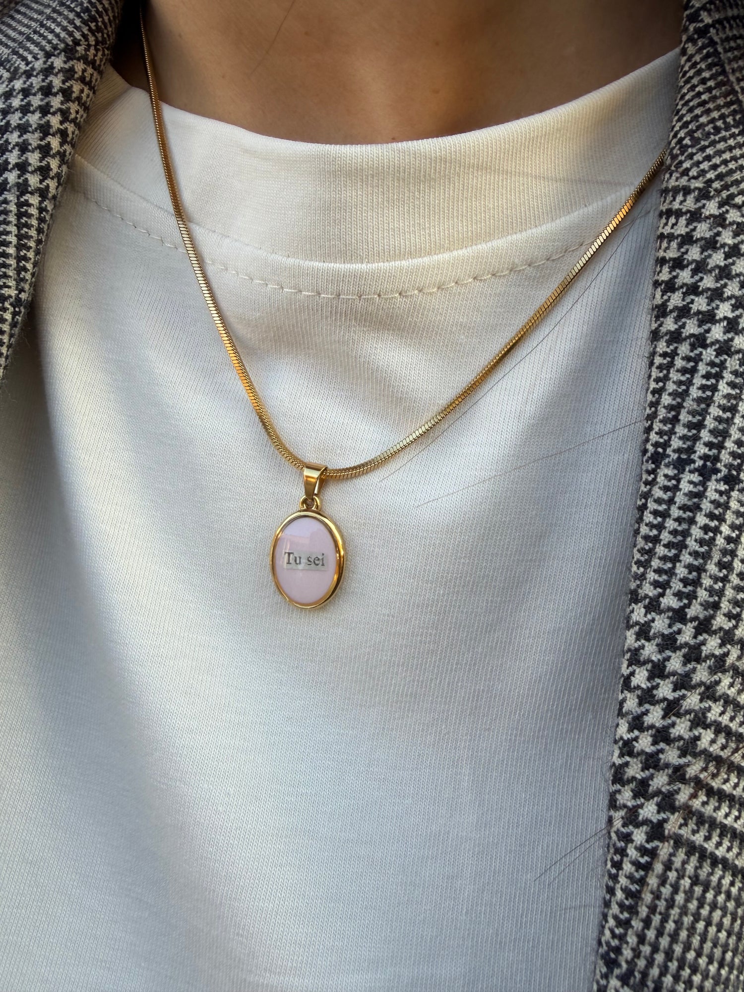 Collana “Tu sei..” LIP by LunaLab