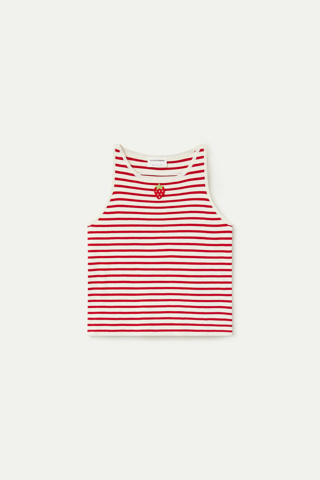 Canotta in maglia “Strawberry” COMPANIA FANTASTICA