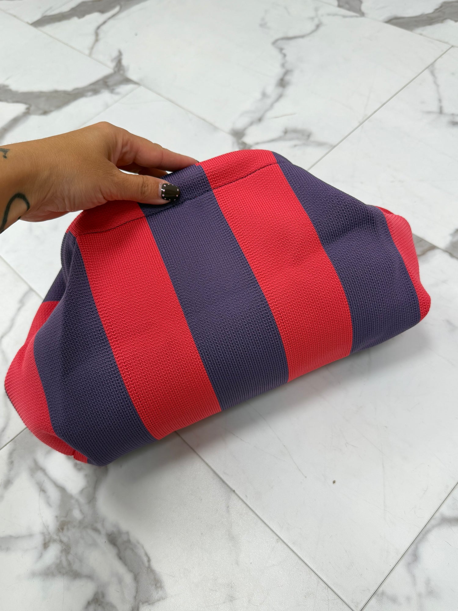 Borsa pouch  “Millerighe” LIP