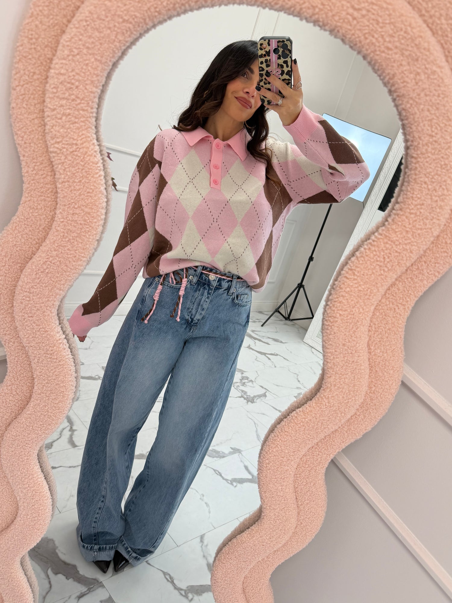 Maglioncino rombi MONIQUE