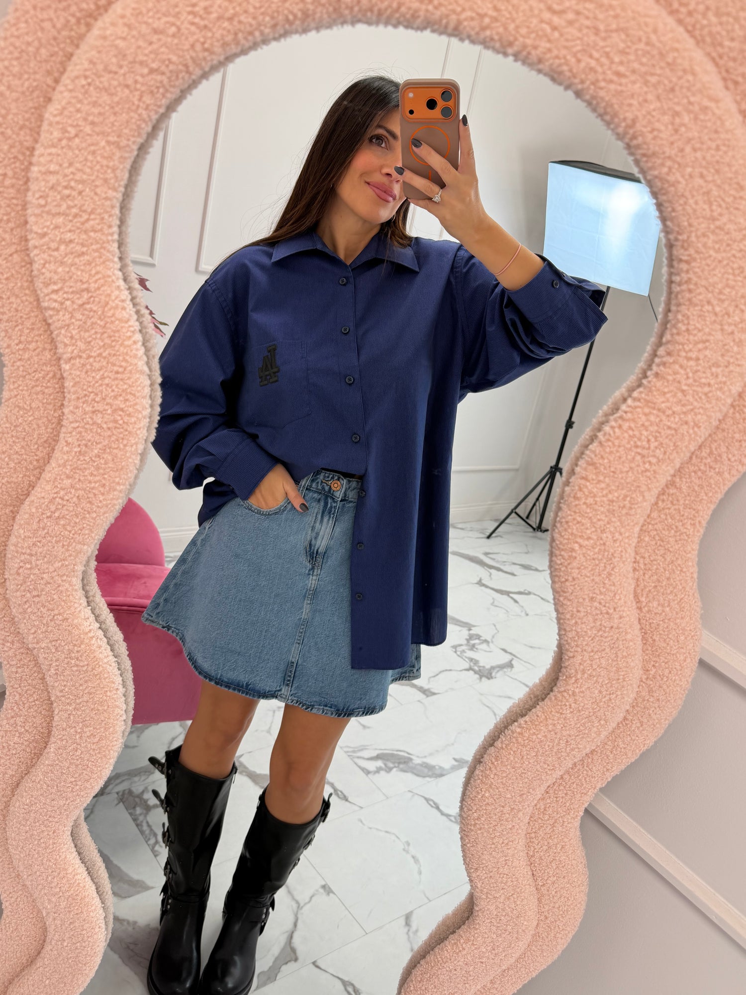 Camicia over “Los Angeles” VICOLO