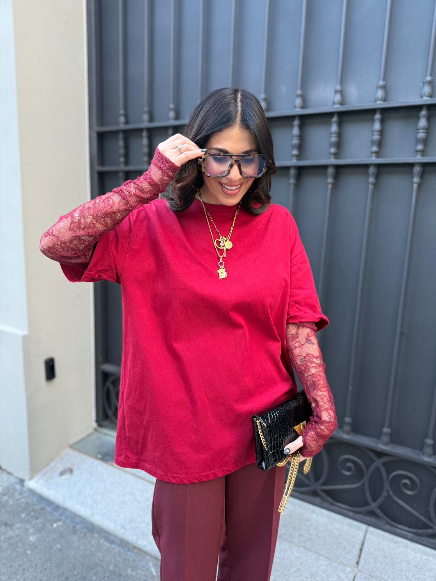 T-shirt over “NEW Viral” VICOLO