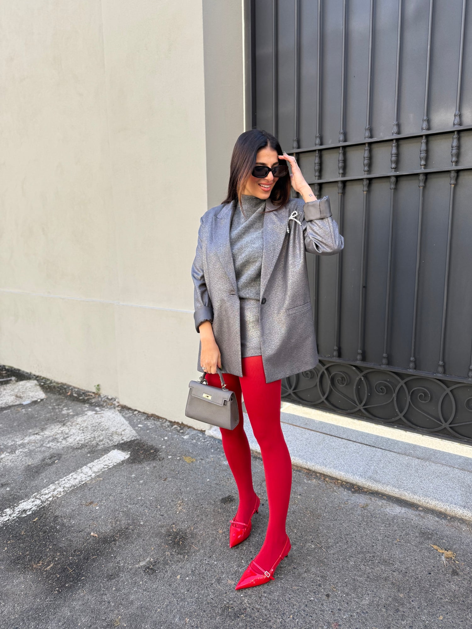 Shorts culotte “Lame’” HAVE ONE