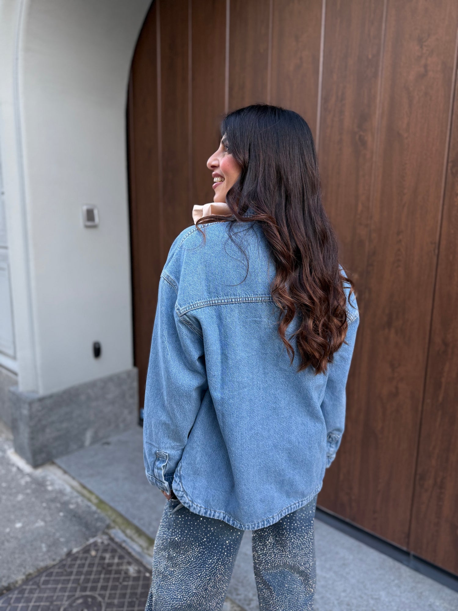 Camicia in denim “Emmie” ONLY